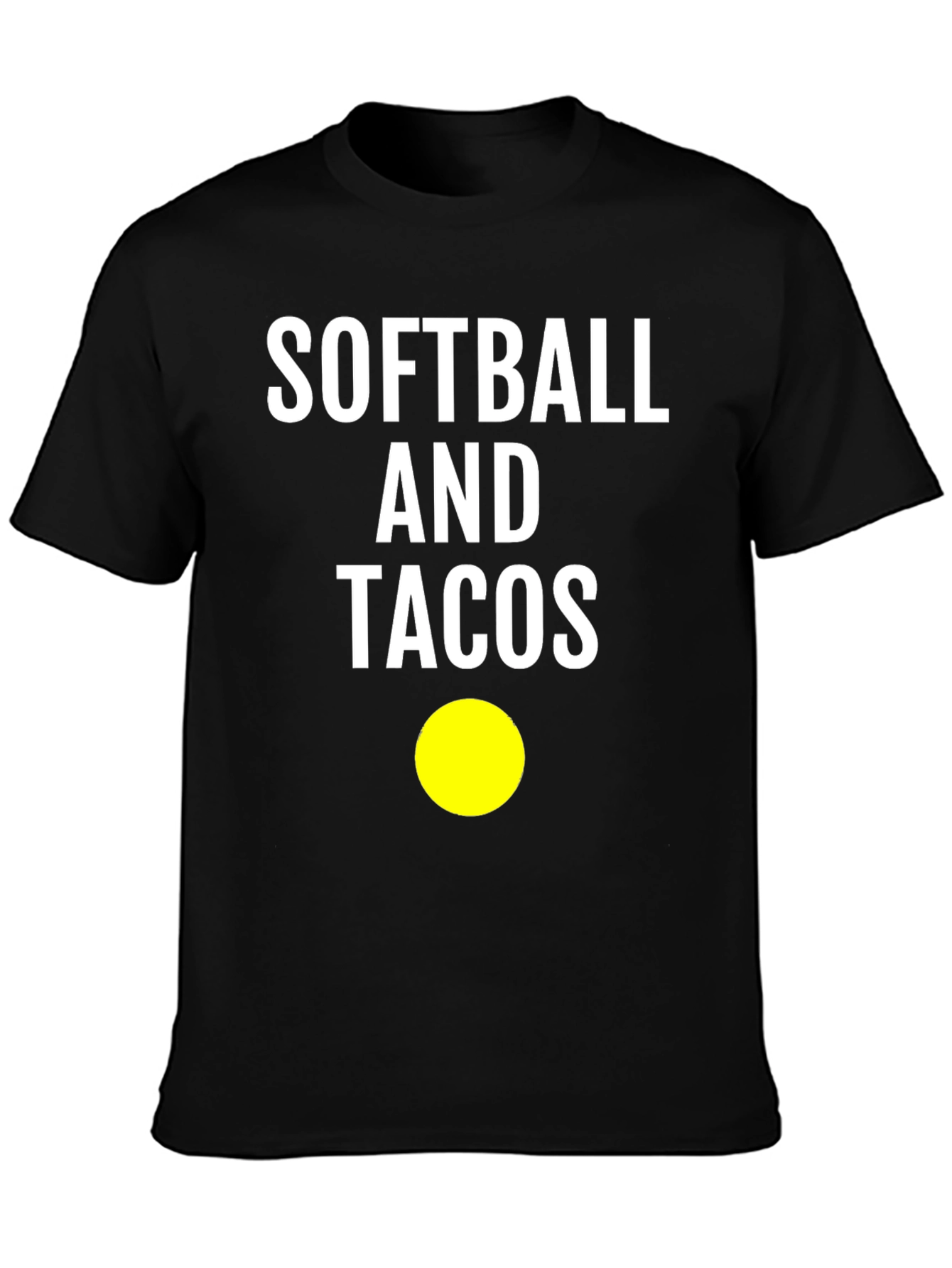 Softball and Tacos Graphic T-Shirt