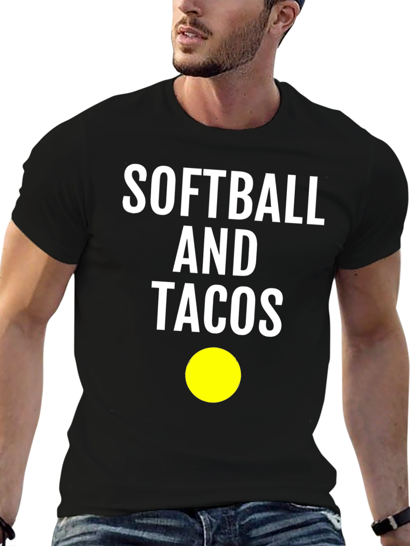Softball and Tacos Graphic T-Shirt