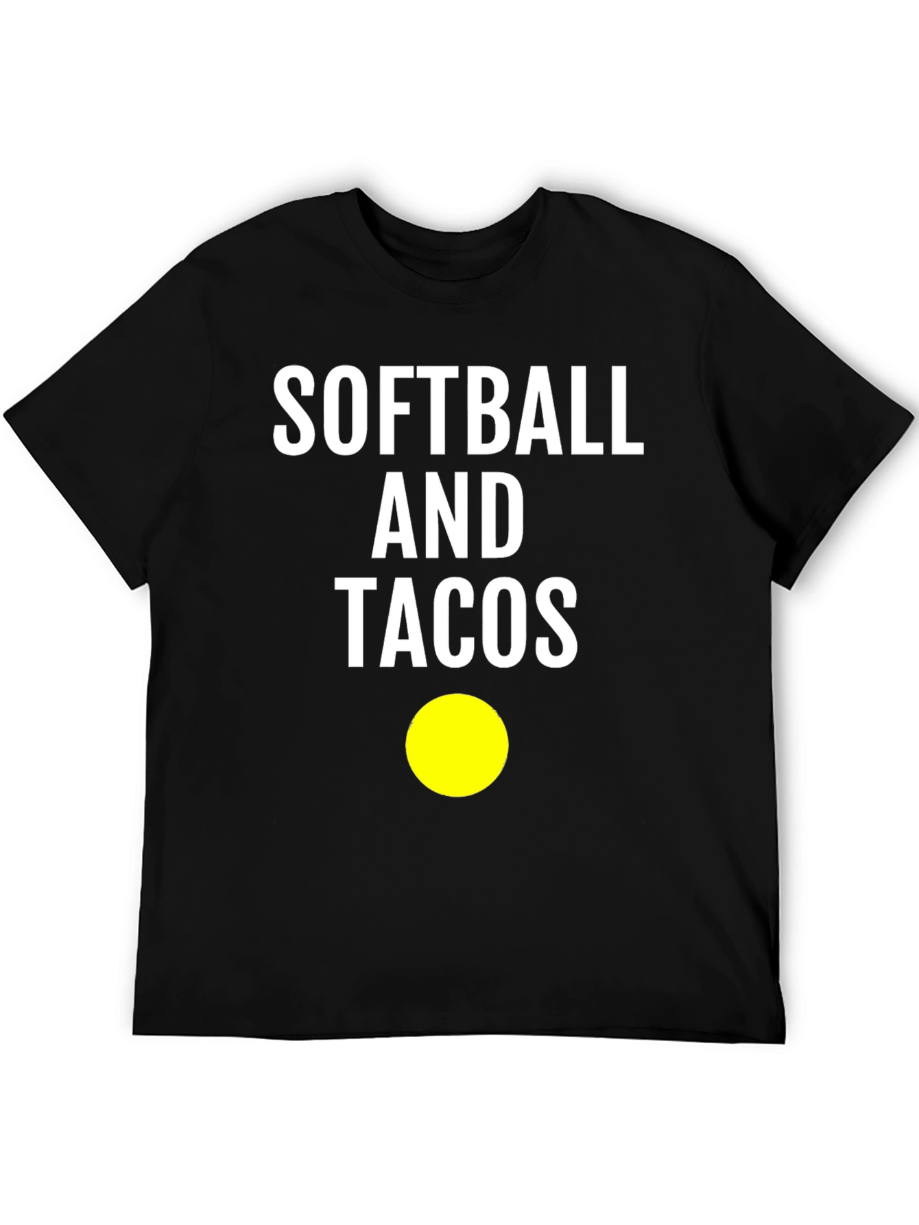 Softball and Tacos Graphic T-Shirt