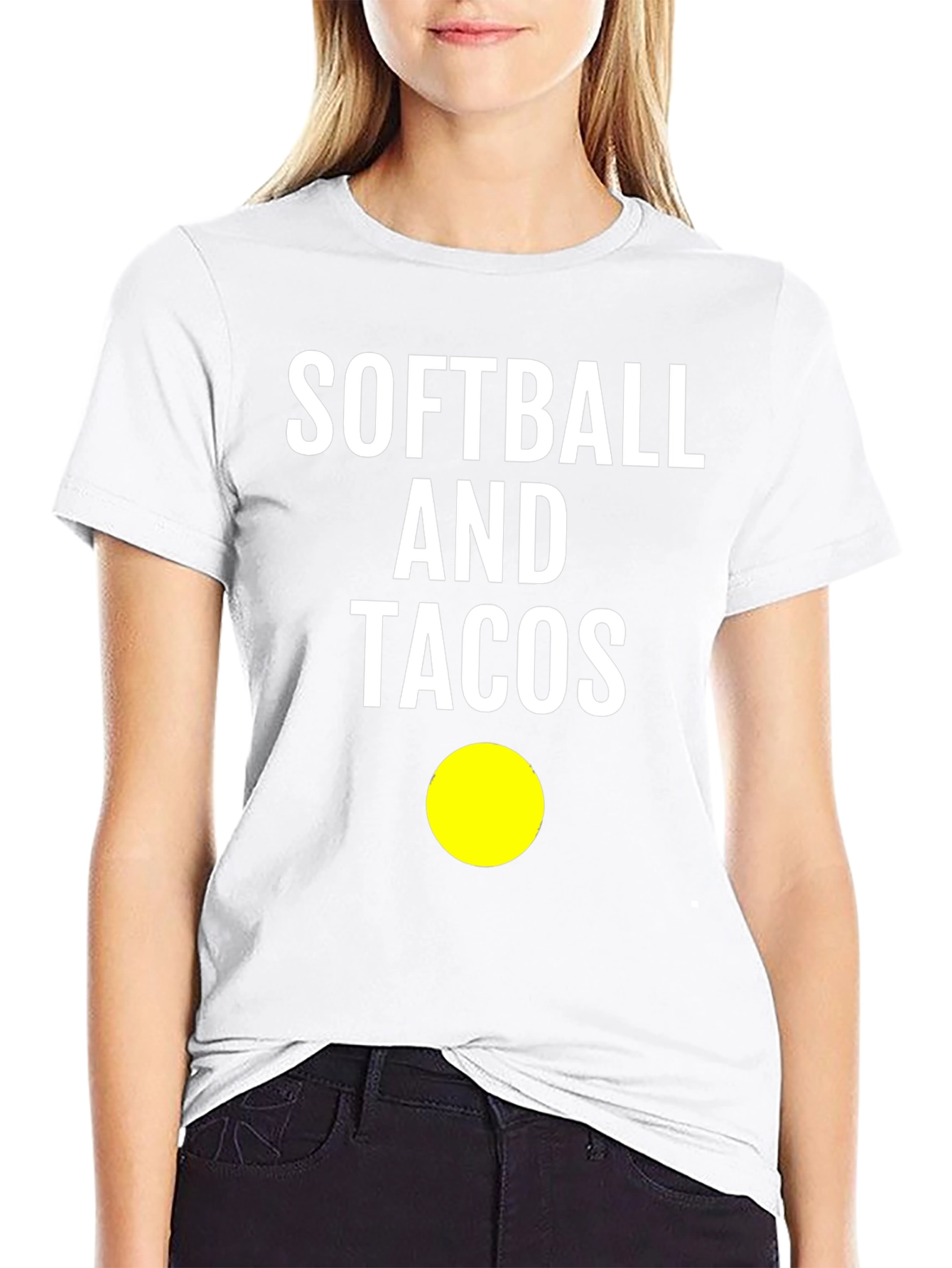 Softball and Tacos Graphic T-Shirt