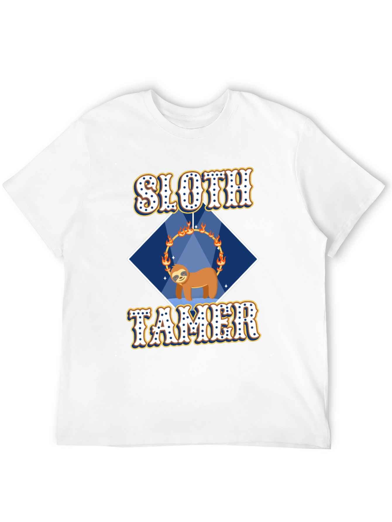 Sloth Tamer Black T-Shirt