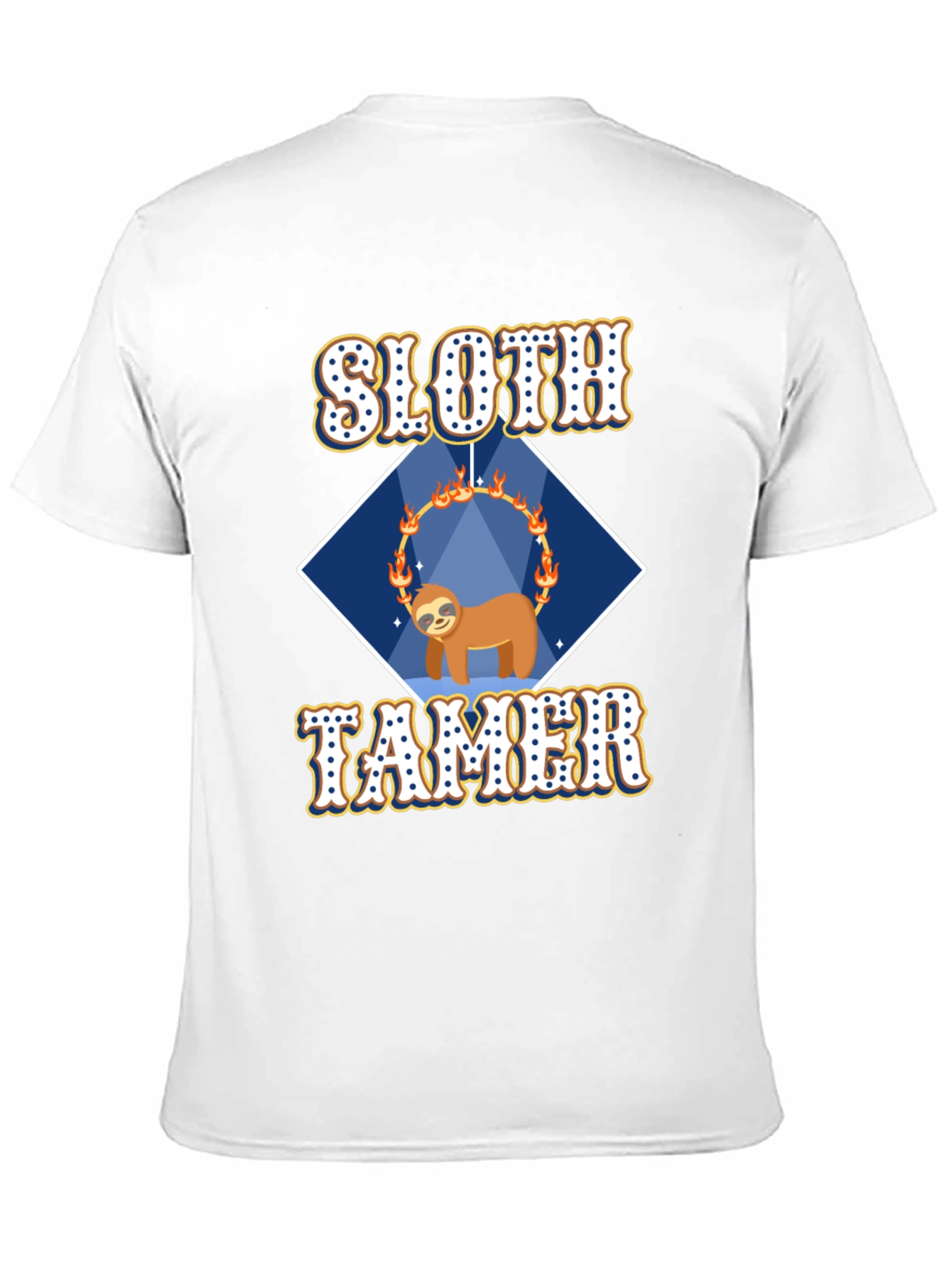 Sloth Tamer Black T-Shirt