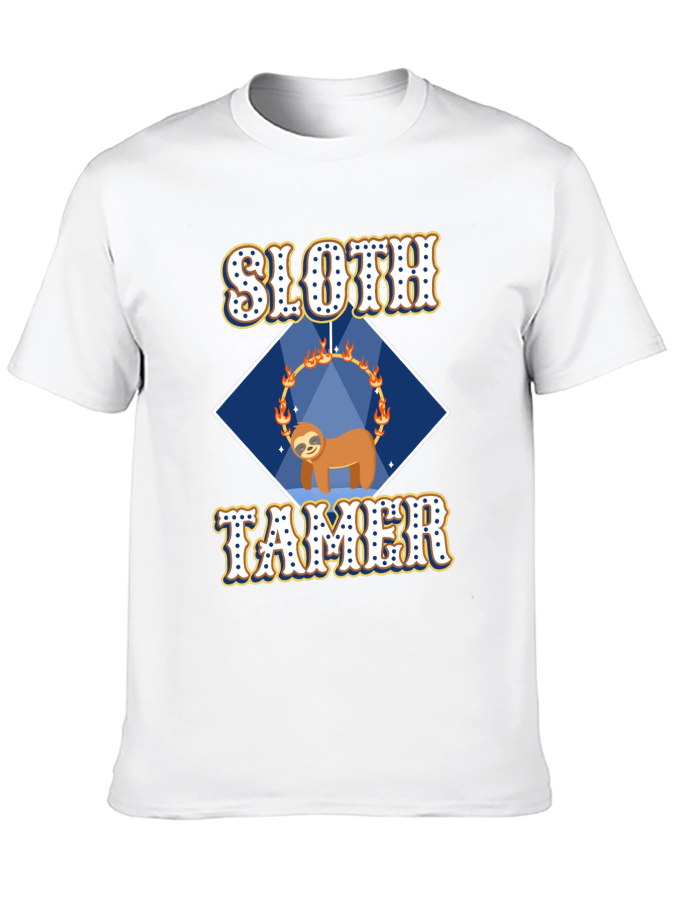 Sloth Tamer Black T-Shirt