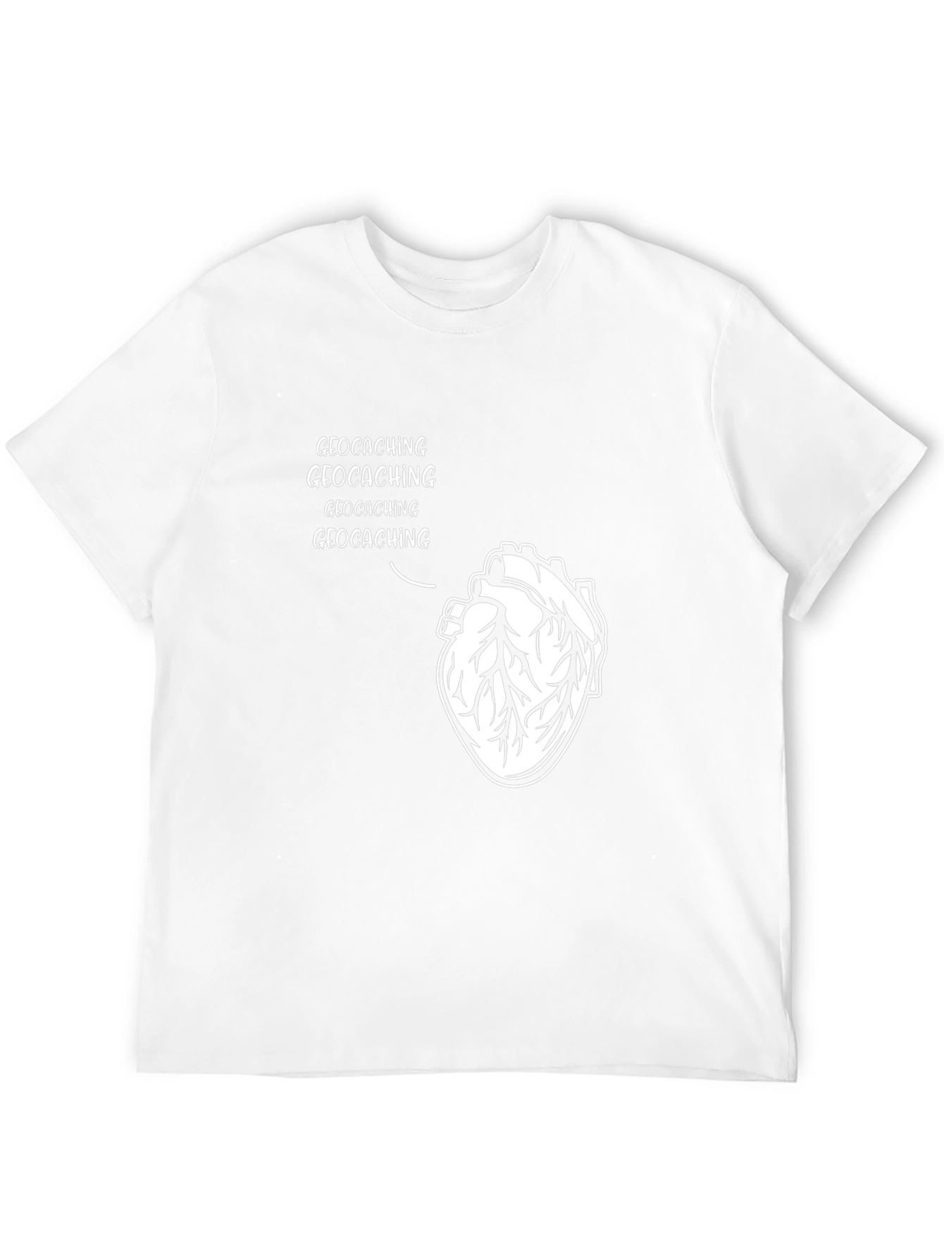 Geocaching Heart T-Shirt - Hobby Apparel