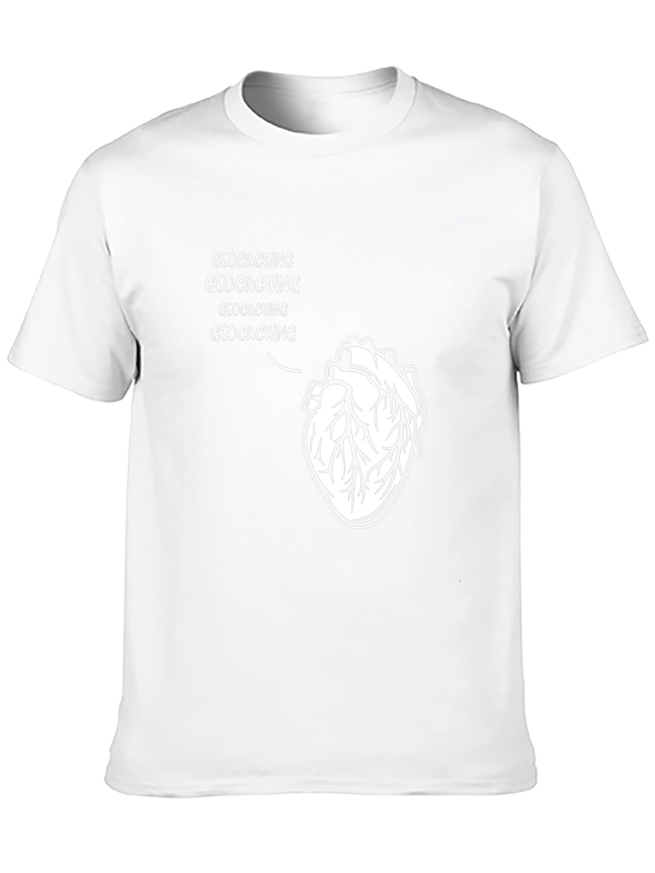 Geocaching Heart T-Shirt - Hobby Apparel