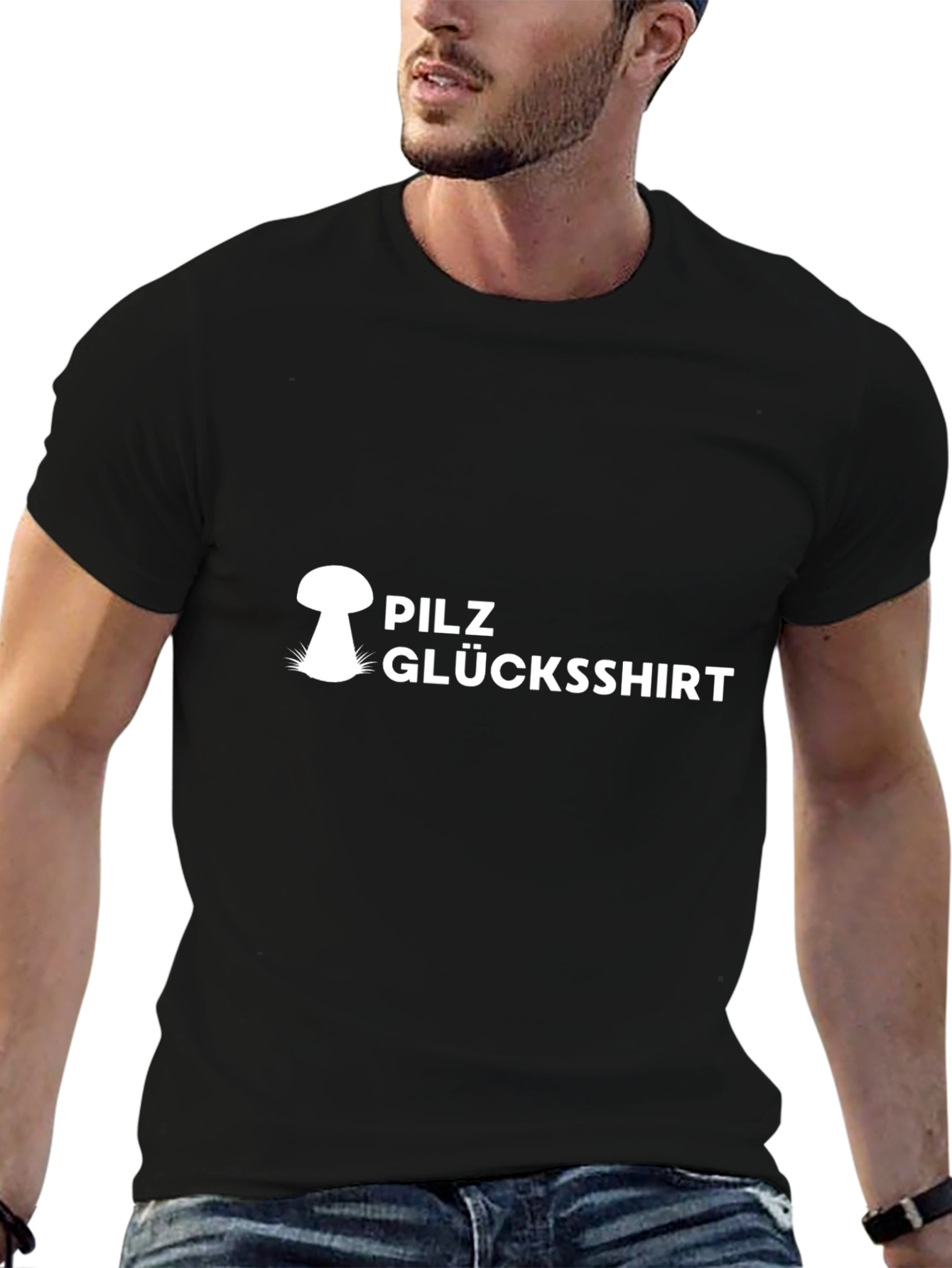 Pilz Glucksshirt Graphic Tee - Black