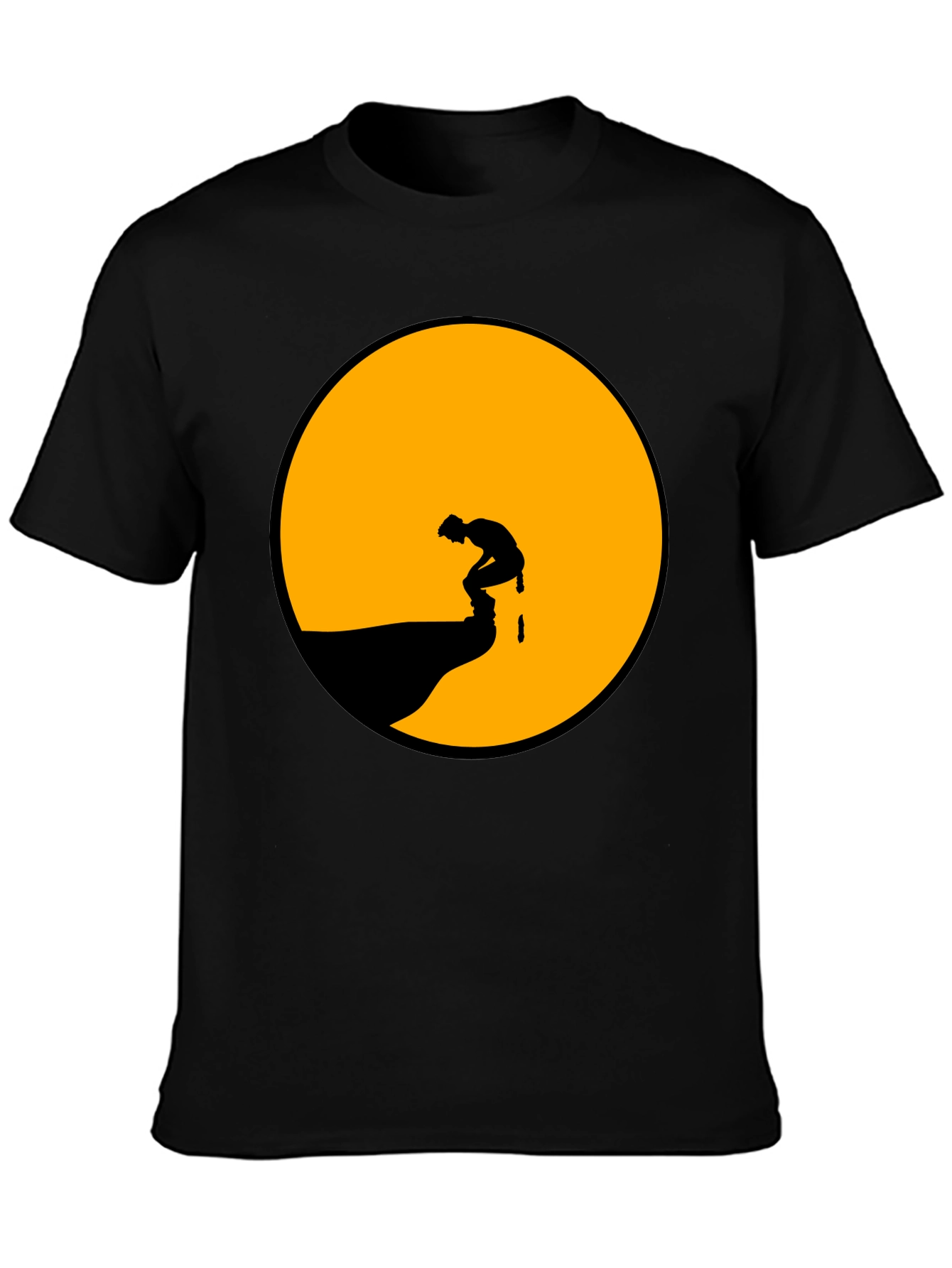 Silhouette Mooning T-Shirt - Graphic Tee