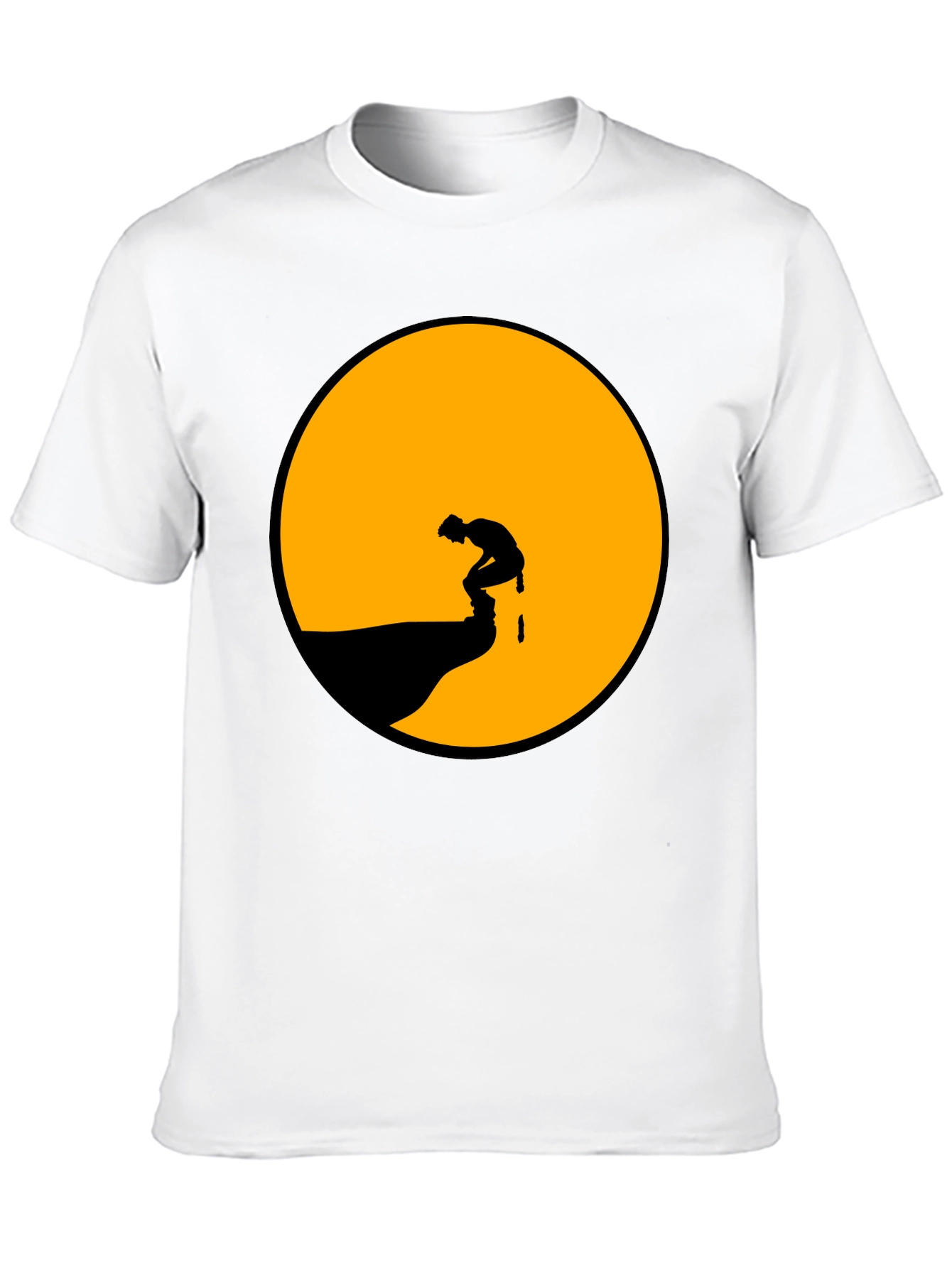 Silhouette Mooning T-Shirt - Graphic Tee