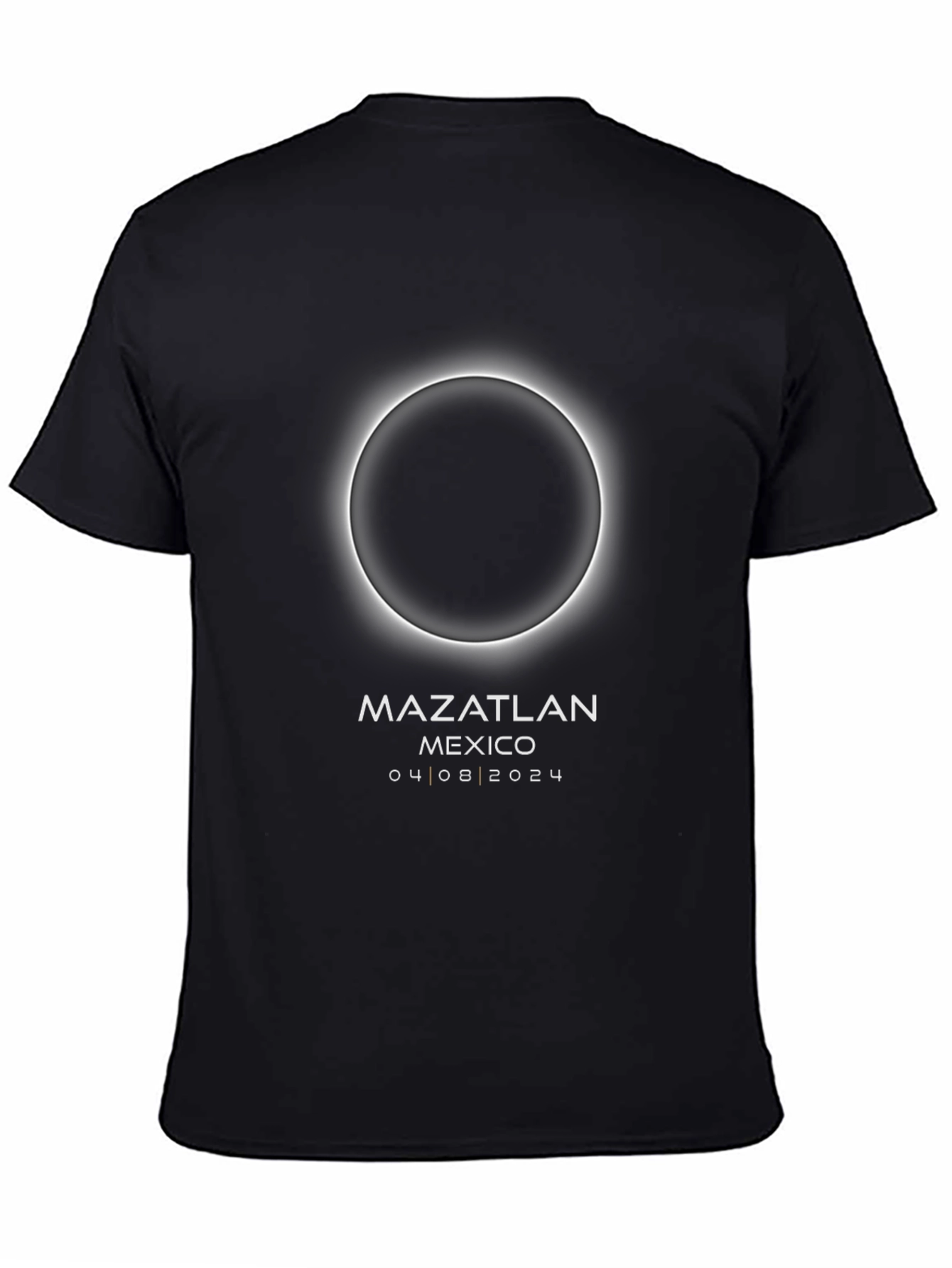 Mazatlan Mexico Eclipse T-Shirt - April 8 2024