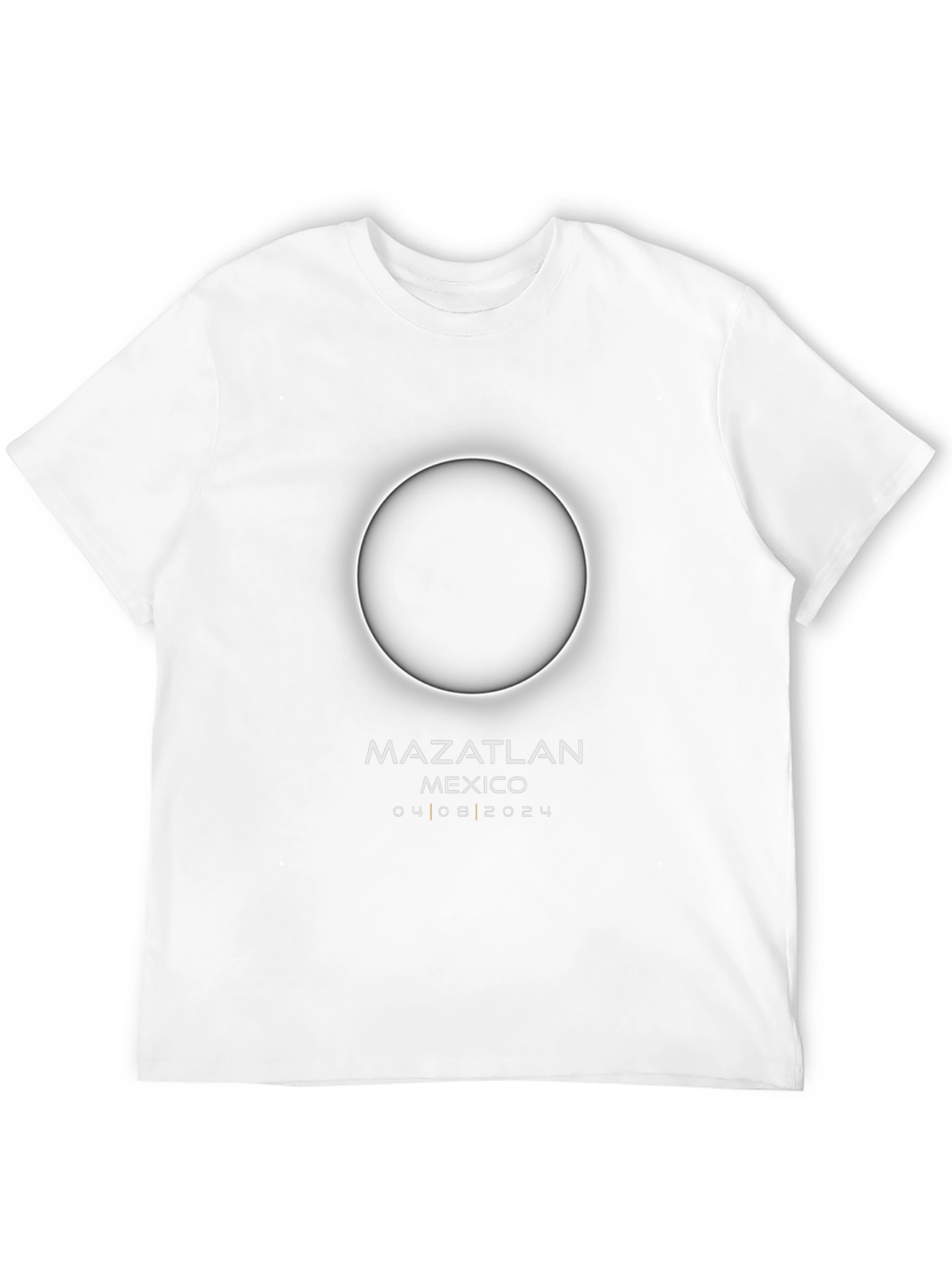 Mazatlan Mexico Eclipse T-Shirt - April 8 2024