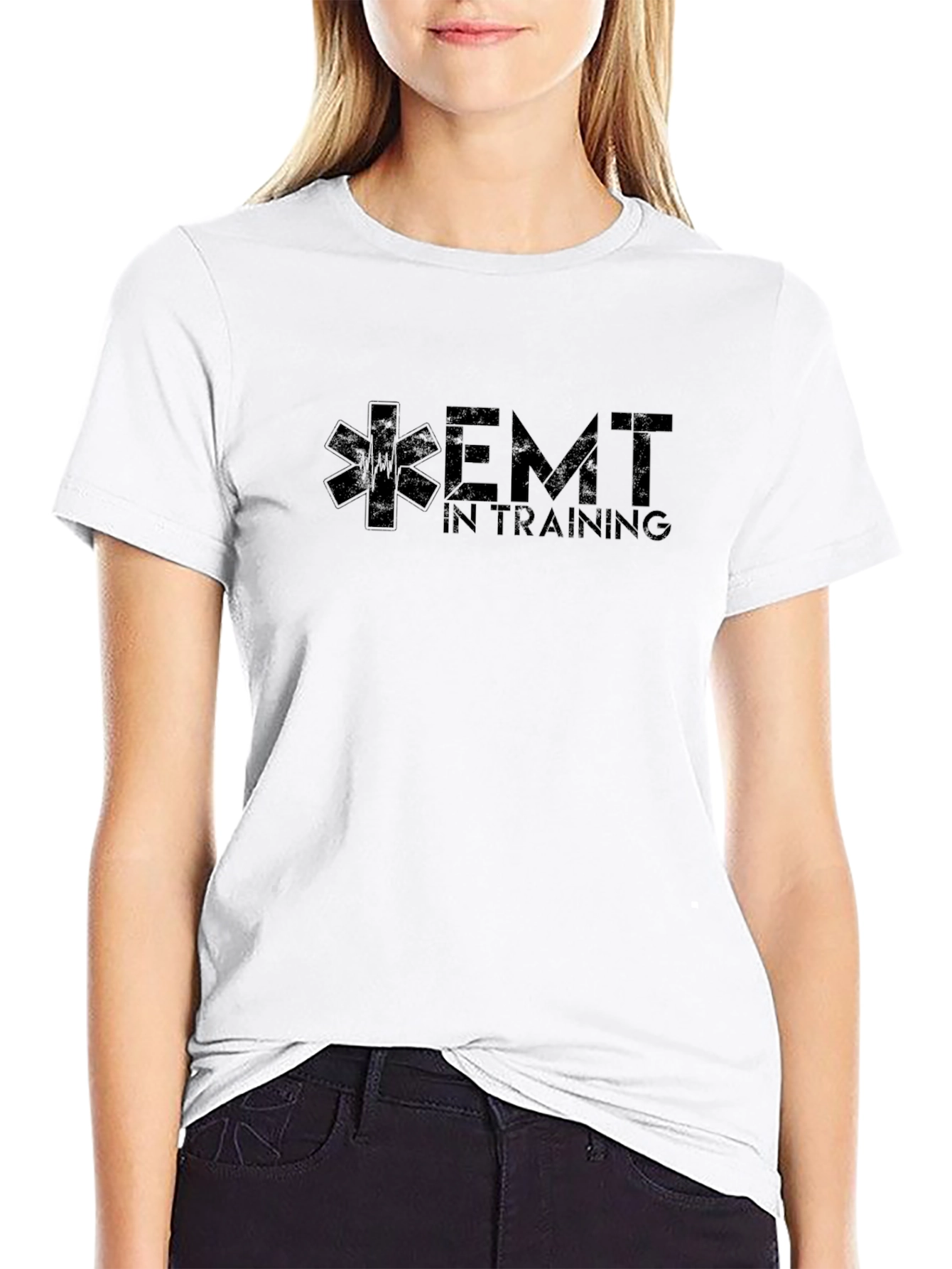 EMT in Training Graphic T-Shirt - Black