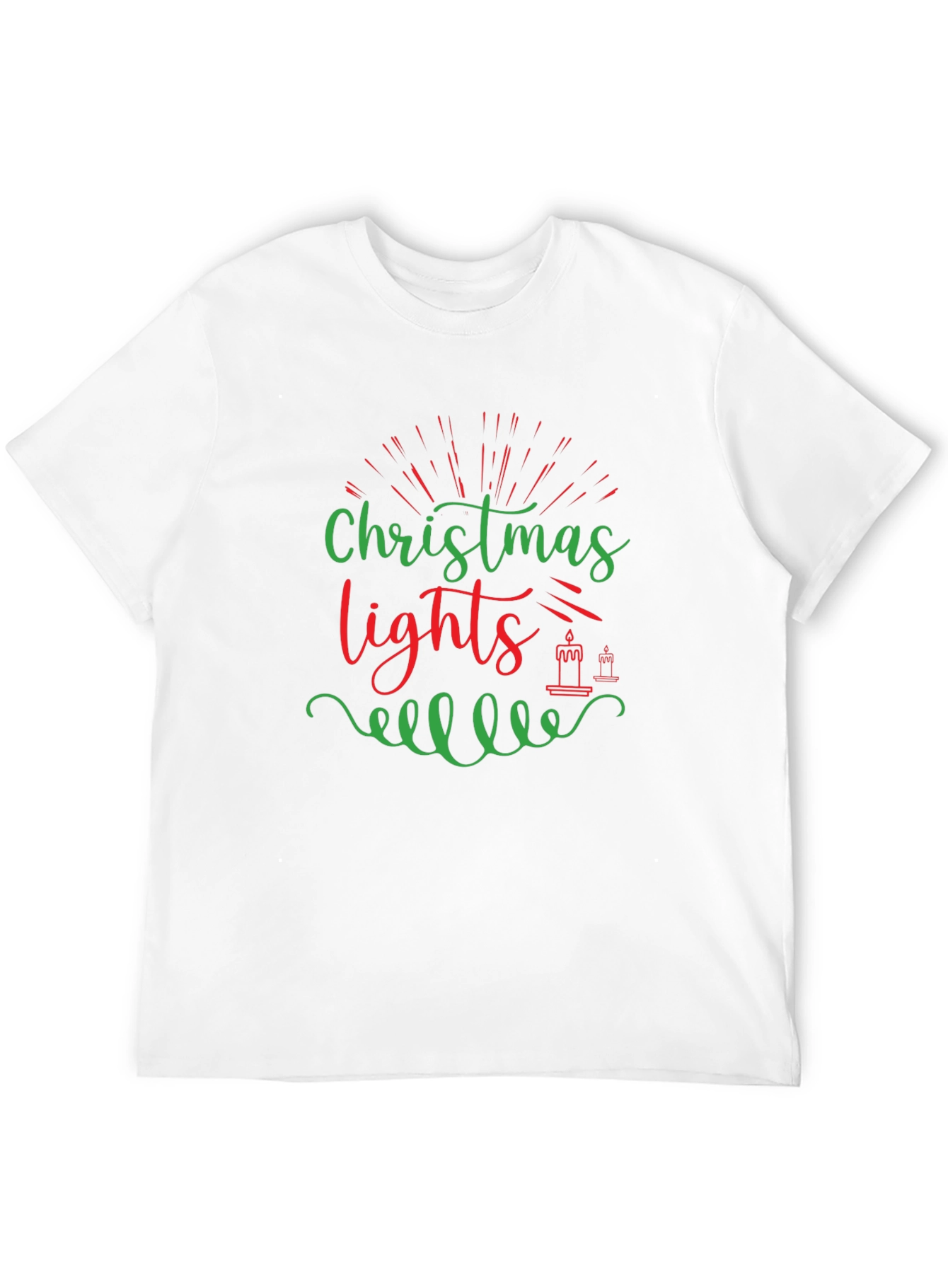Christmas Lights Holiday T-Shirt
