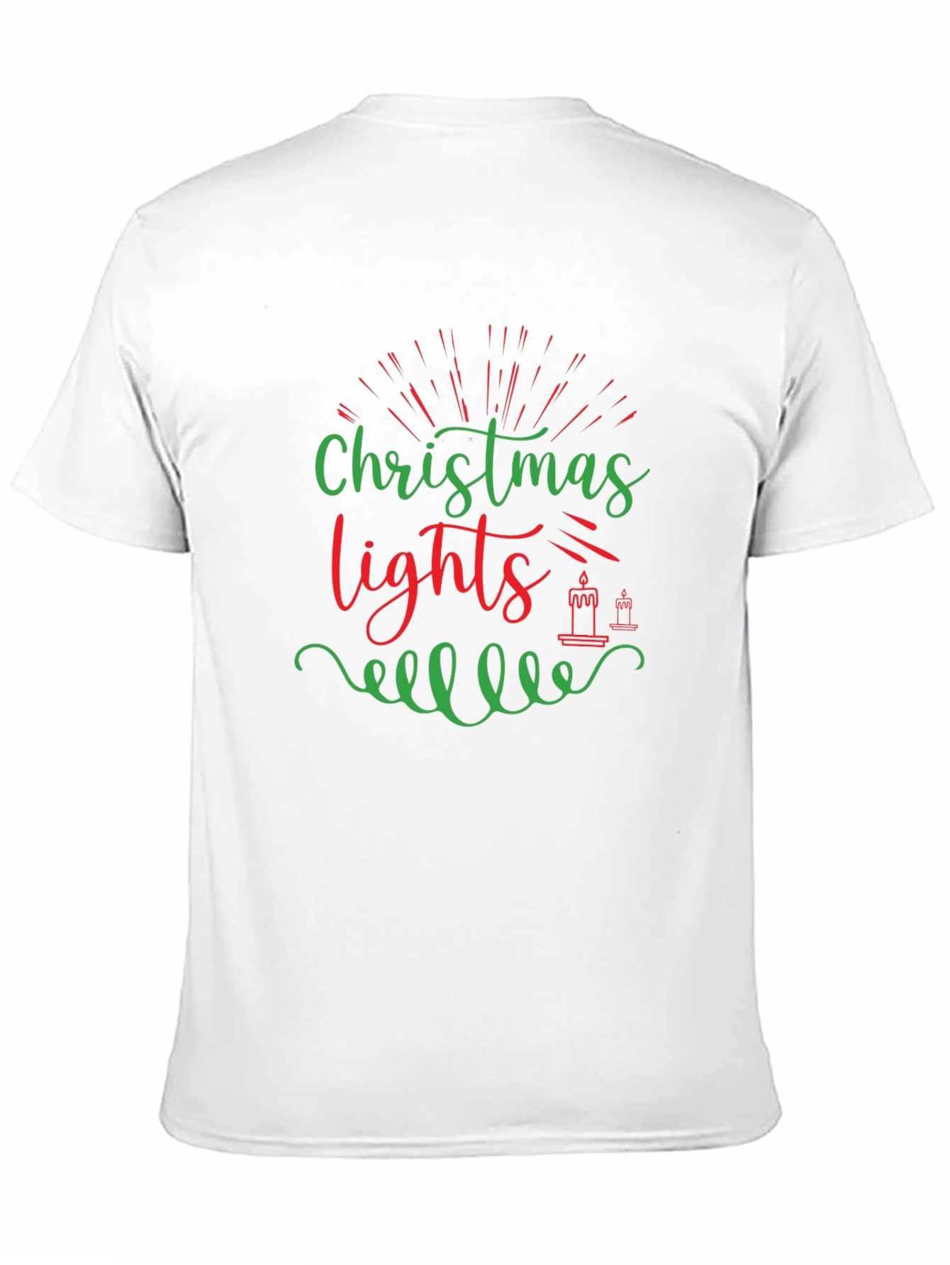 Christmas Lights Holiday T-Shirt