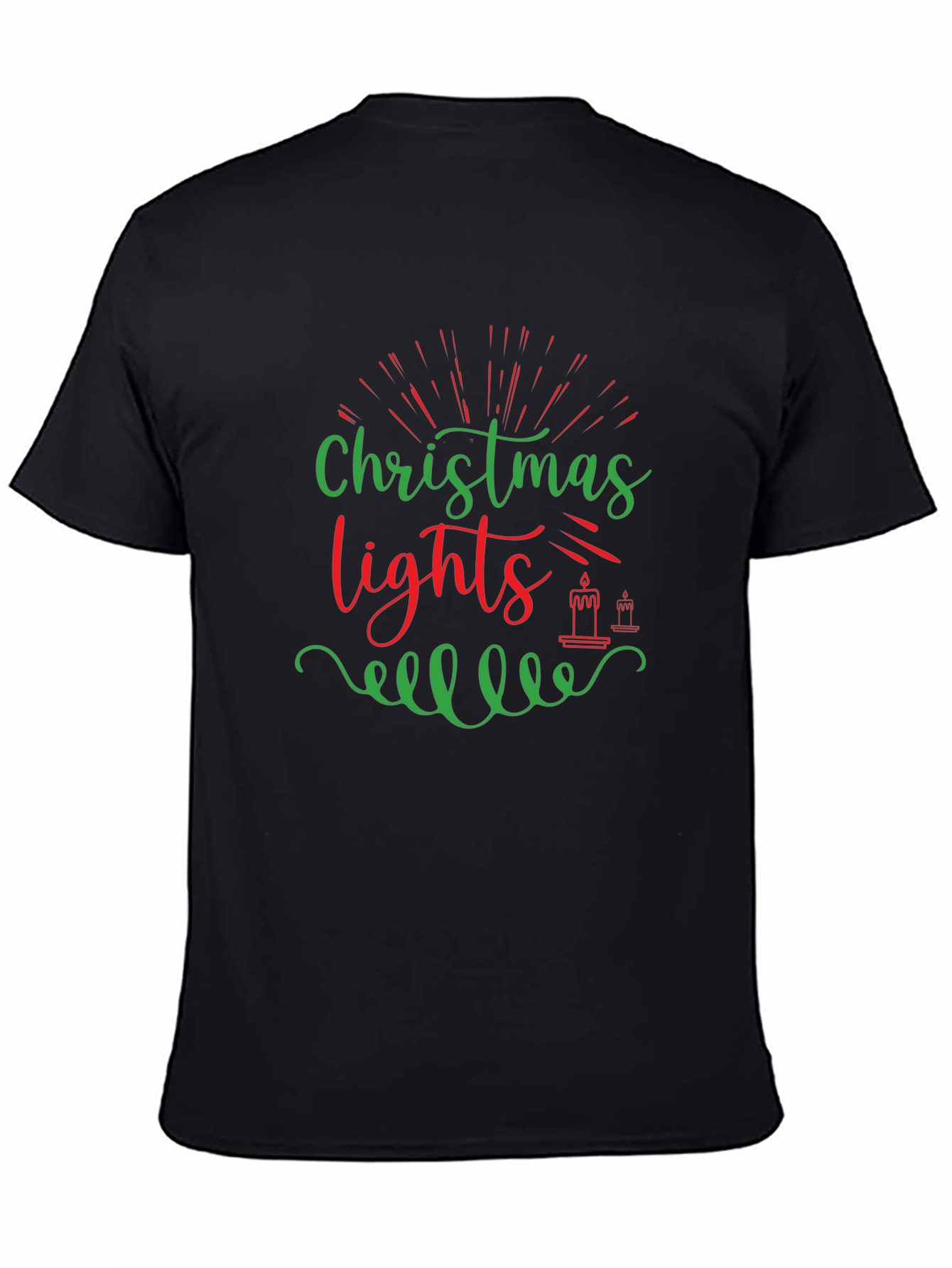 Christmas Lights Holiday T-Shirt
