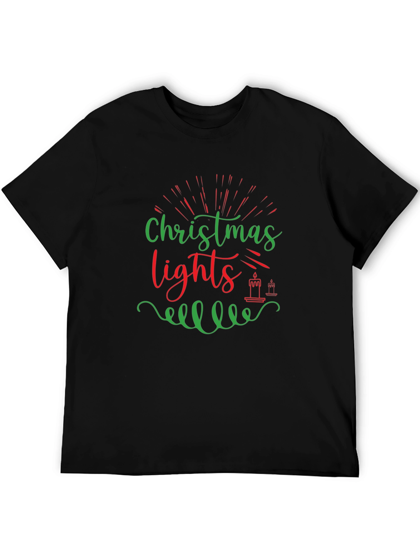 Christmas Lights Holiday T-Shirt