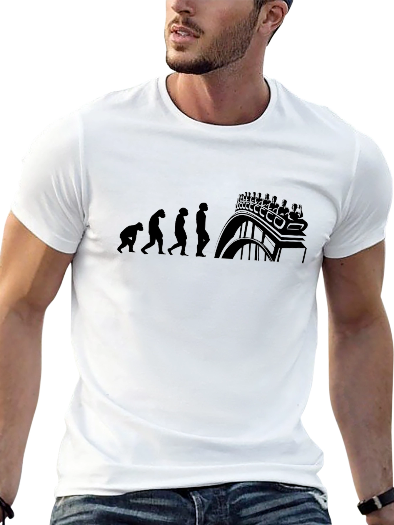 Evolution of Thrill Ride T-Shirt