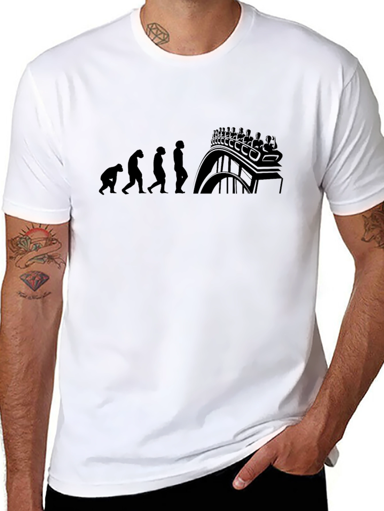Evolution of Thrill Ride T-Shirt