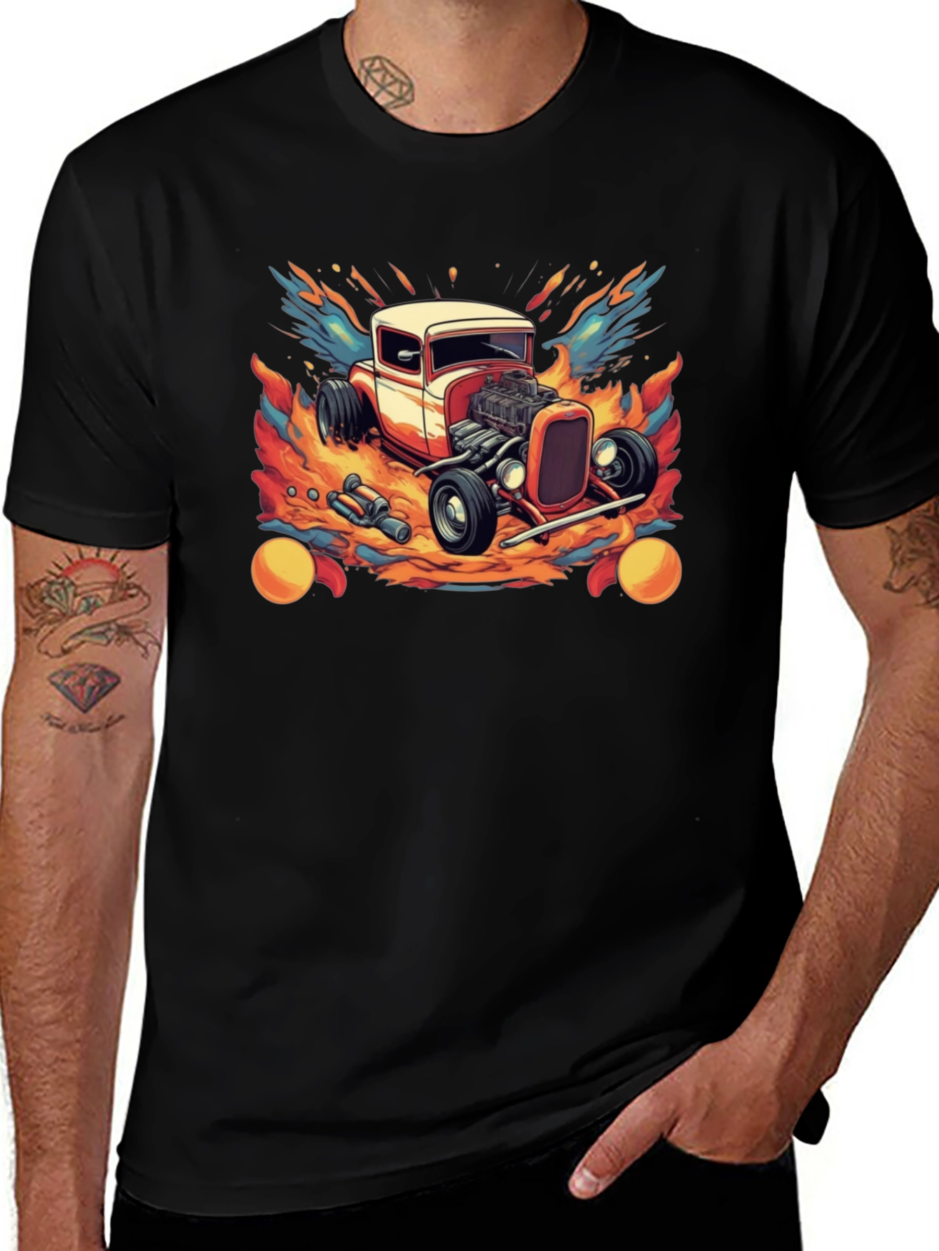 Hot Rod T-Shirt - Classic Car Tee