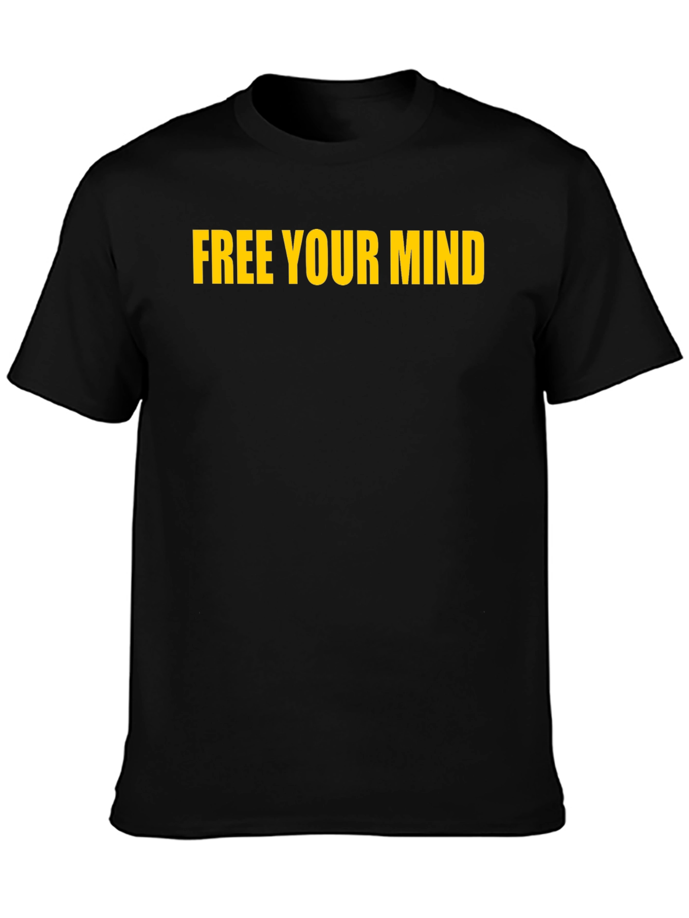Free Your Mind Graphic Tee - Black
