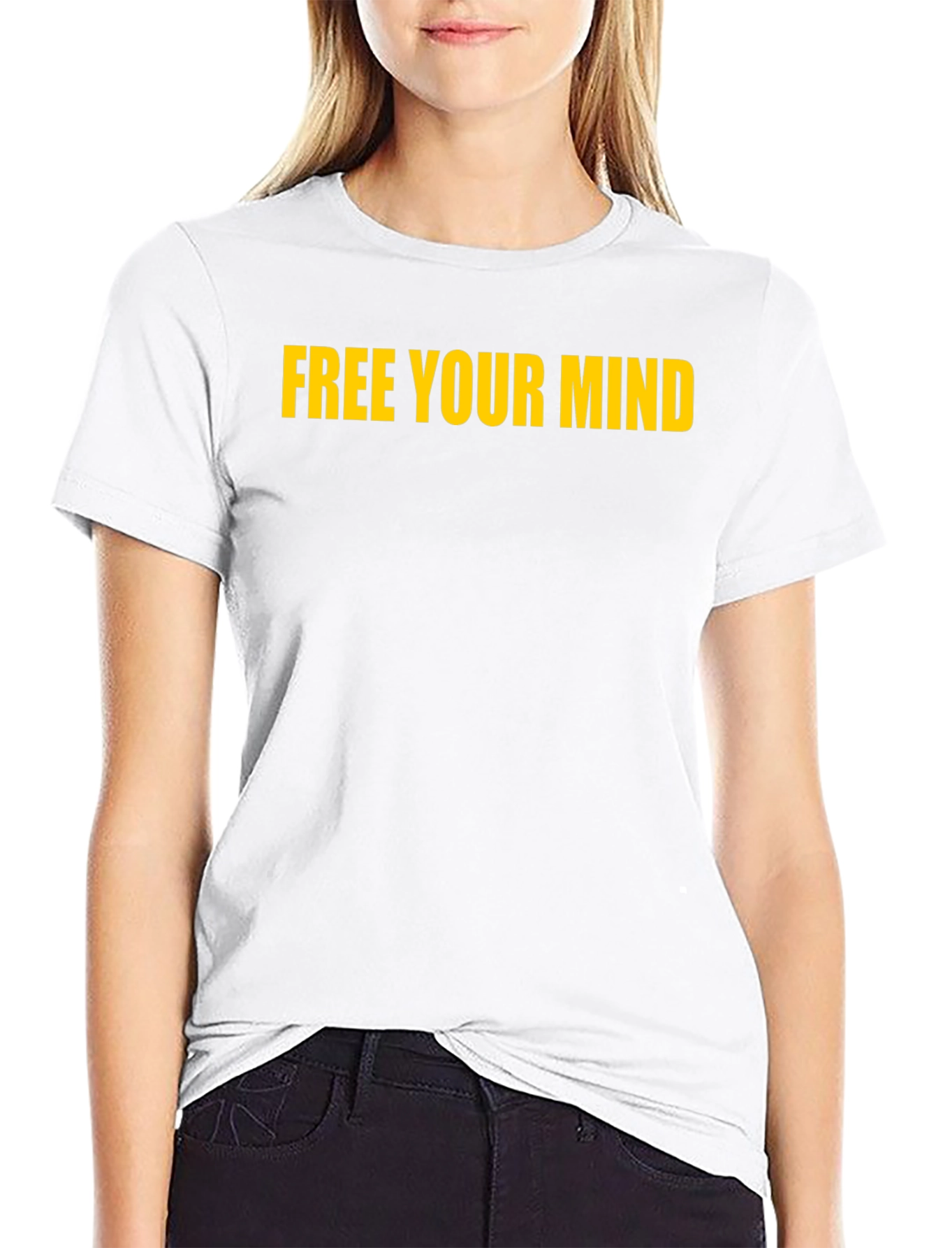 Free Your Mind Graphic Tee - Black