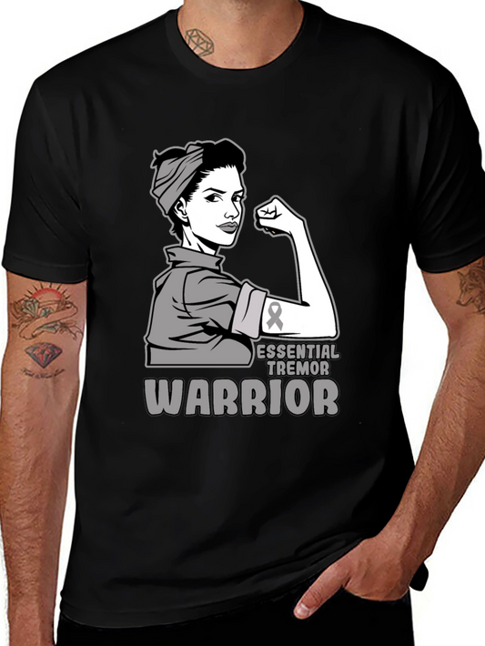 Essential Tremor Warrior T-Shirt - Strong Woman Design