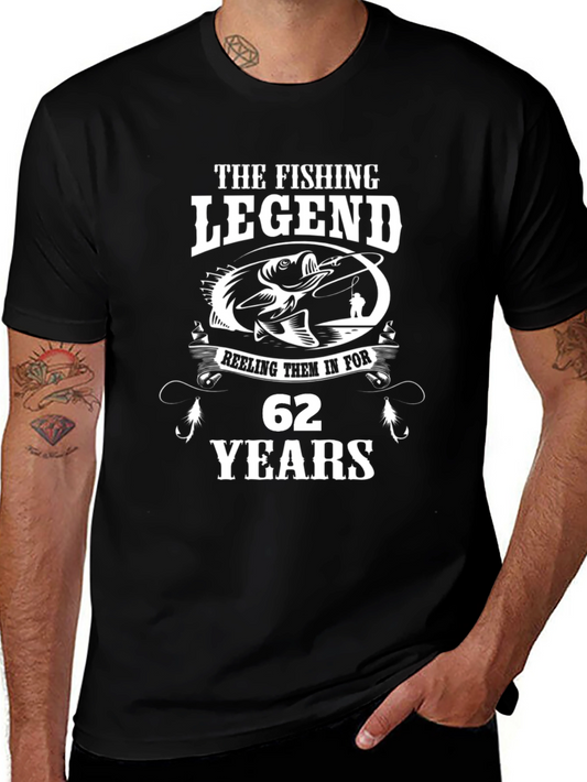 Fishing Legend 62 Years T-Shirt
