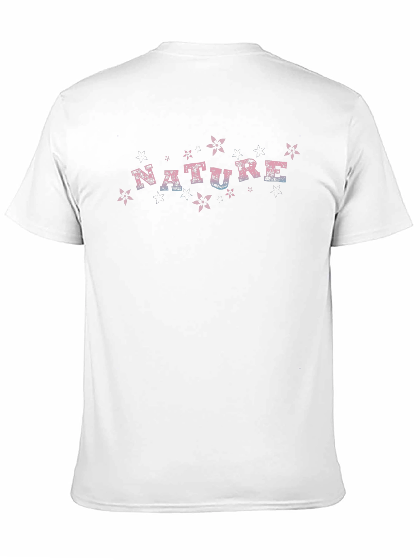 Nature Graphic Print Black T-Shirt