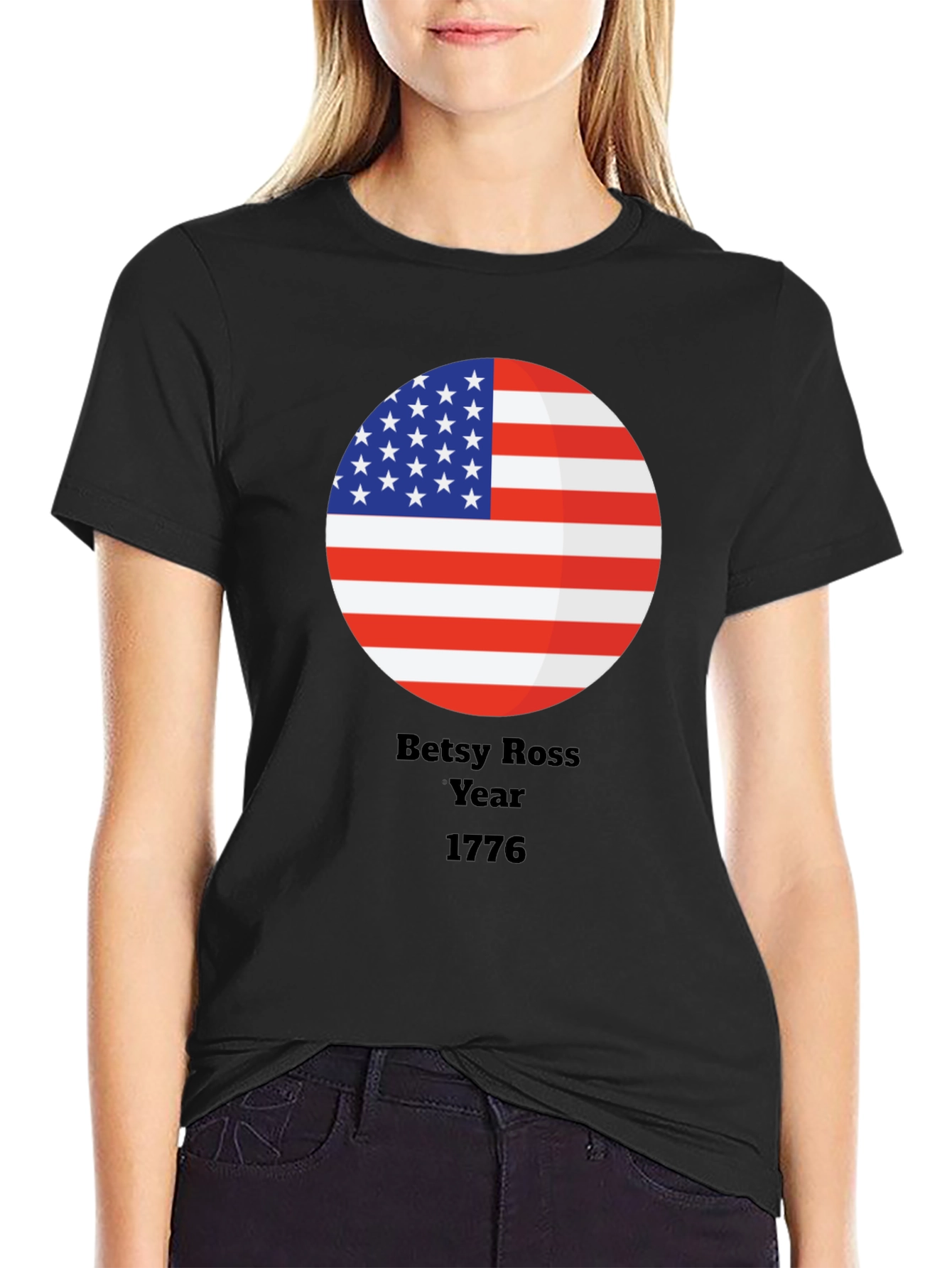 Betsy Ross Year 1776 T-Shirt