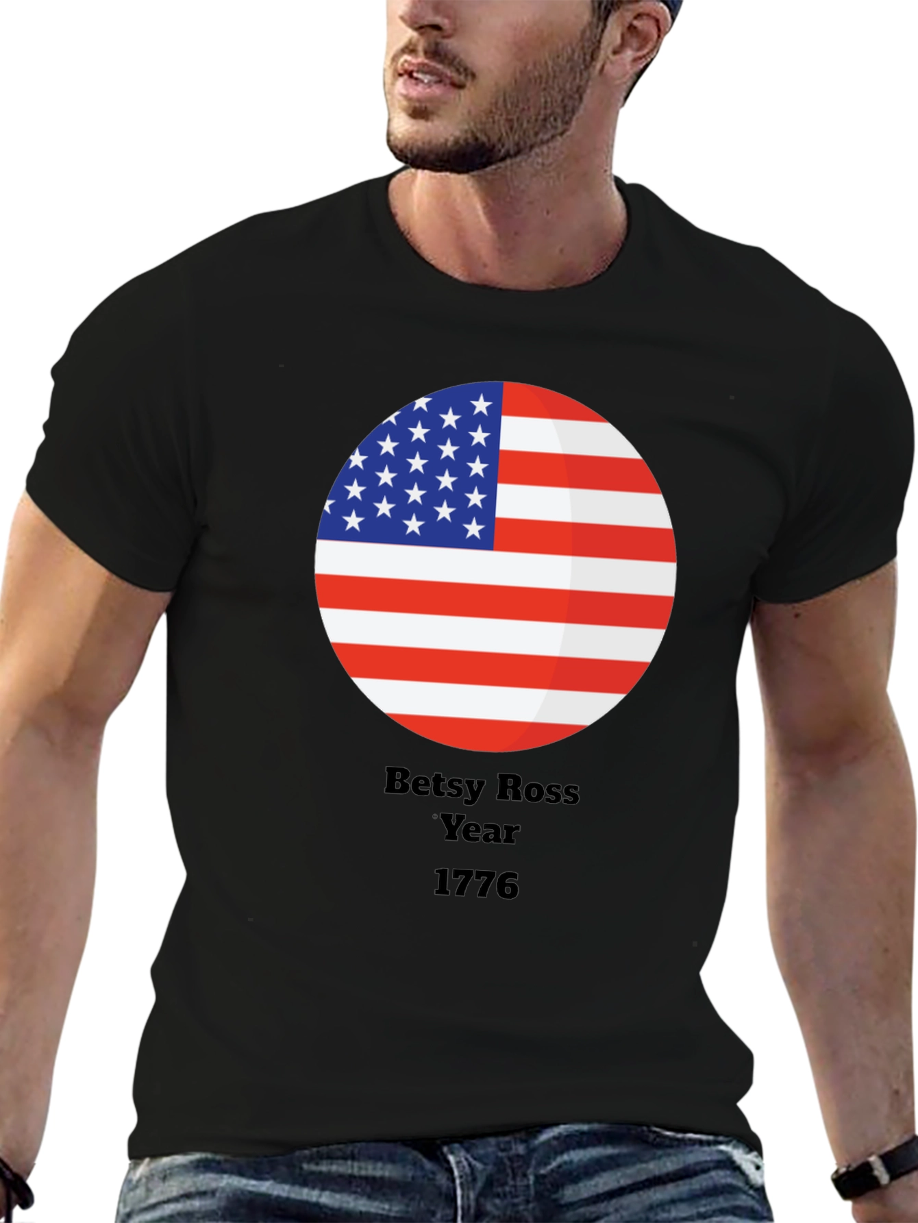Betsy Ross Year 1776 T-Shirt