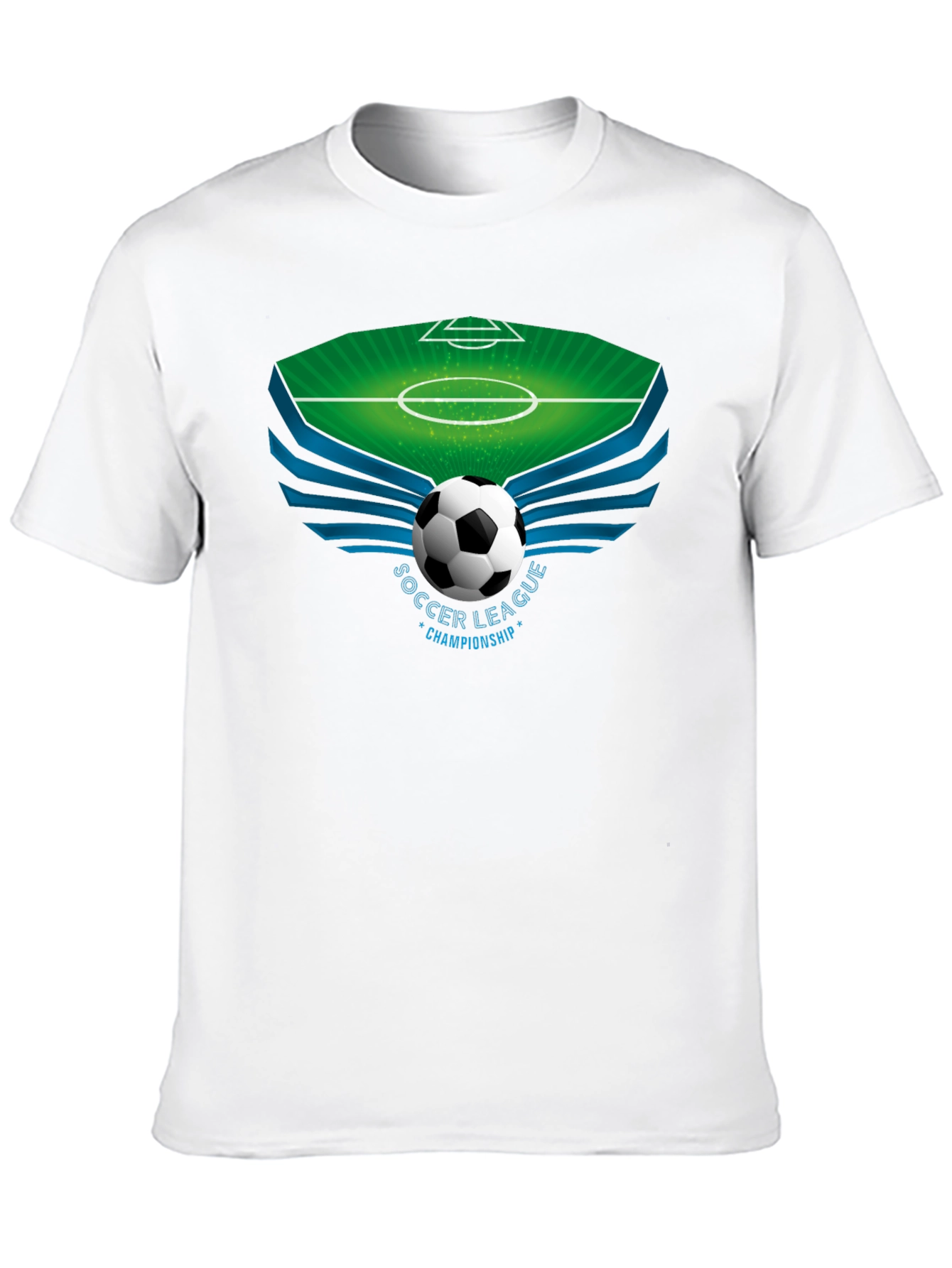 Soccer League Championship Graphic Tee