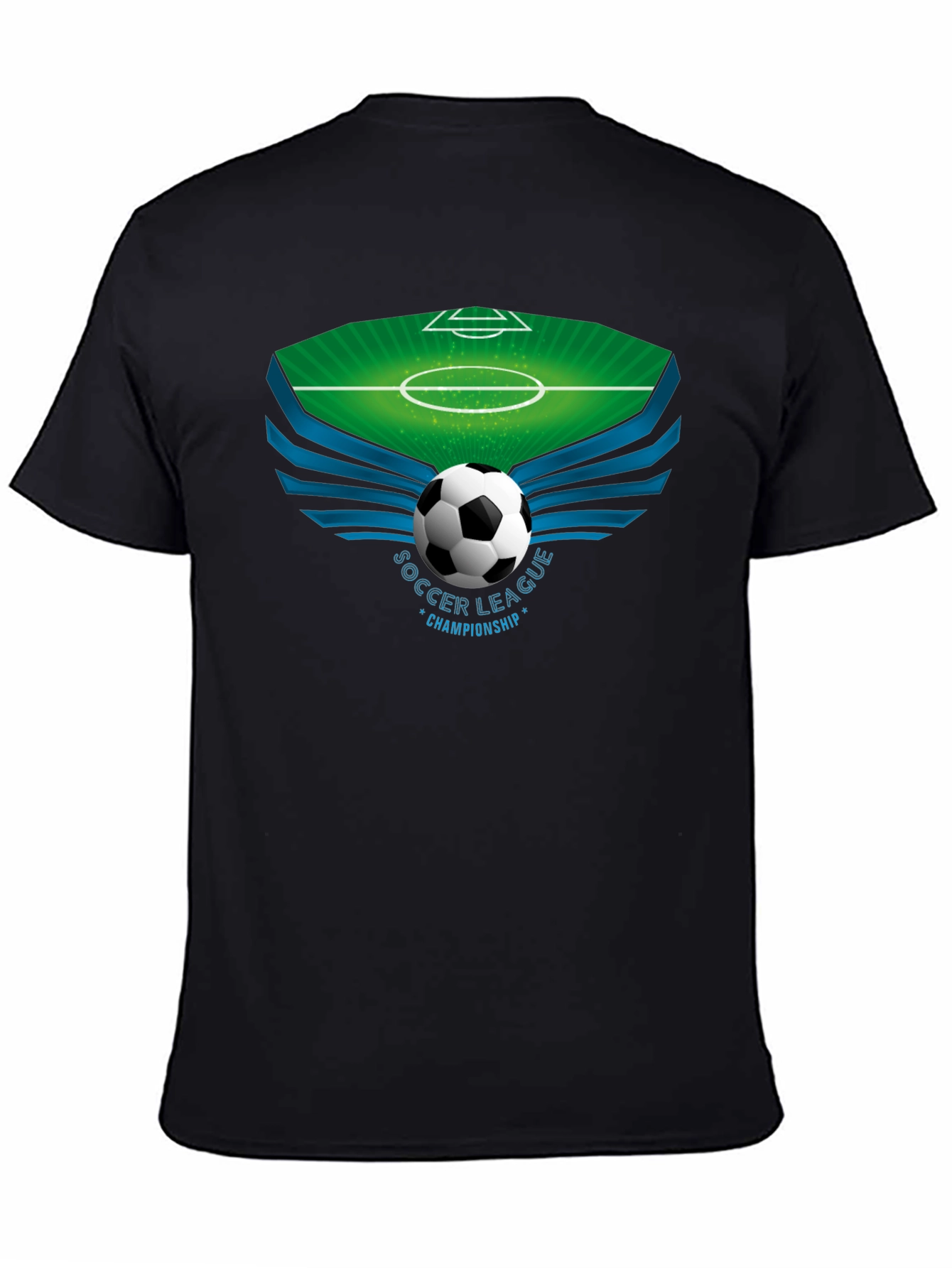 Soccer League Championship Graphic Tee