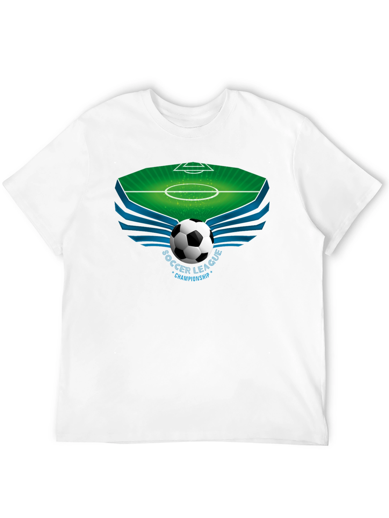 Soccer League Championship Graphic Tee