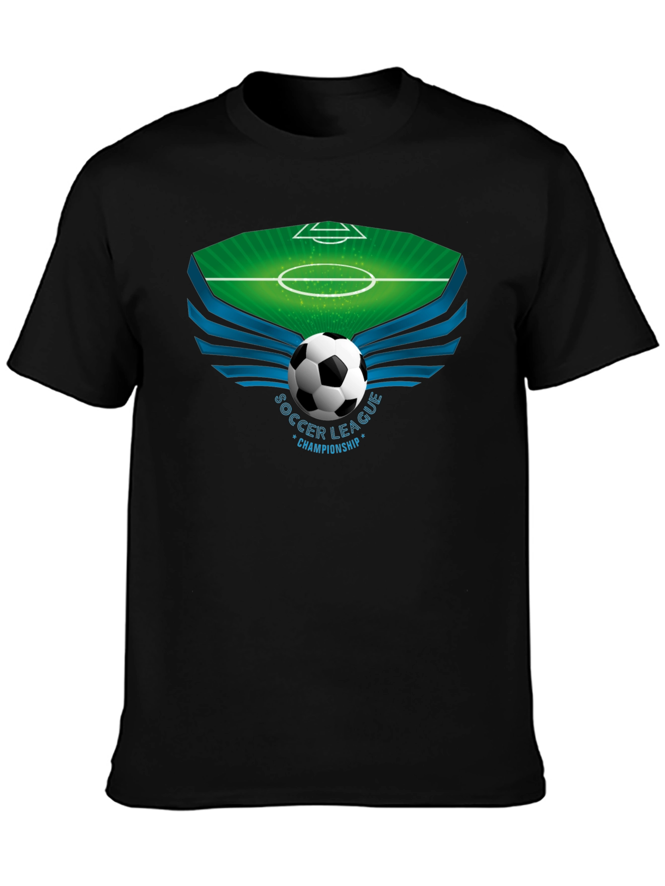 Soccer League Championship Graphic Tee