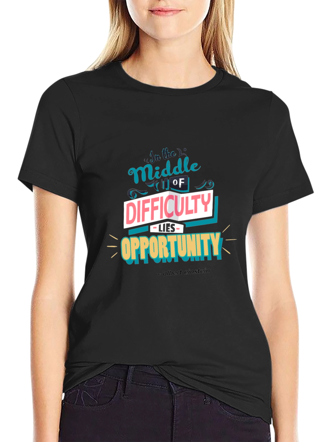 Motivational Difficulty & Opportunity Graphic Tee