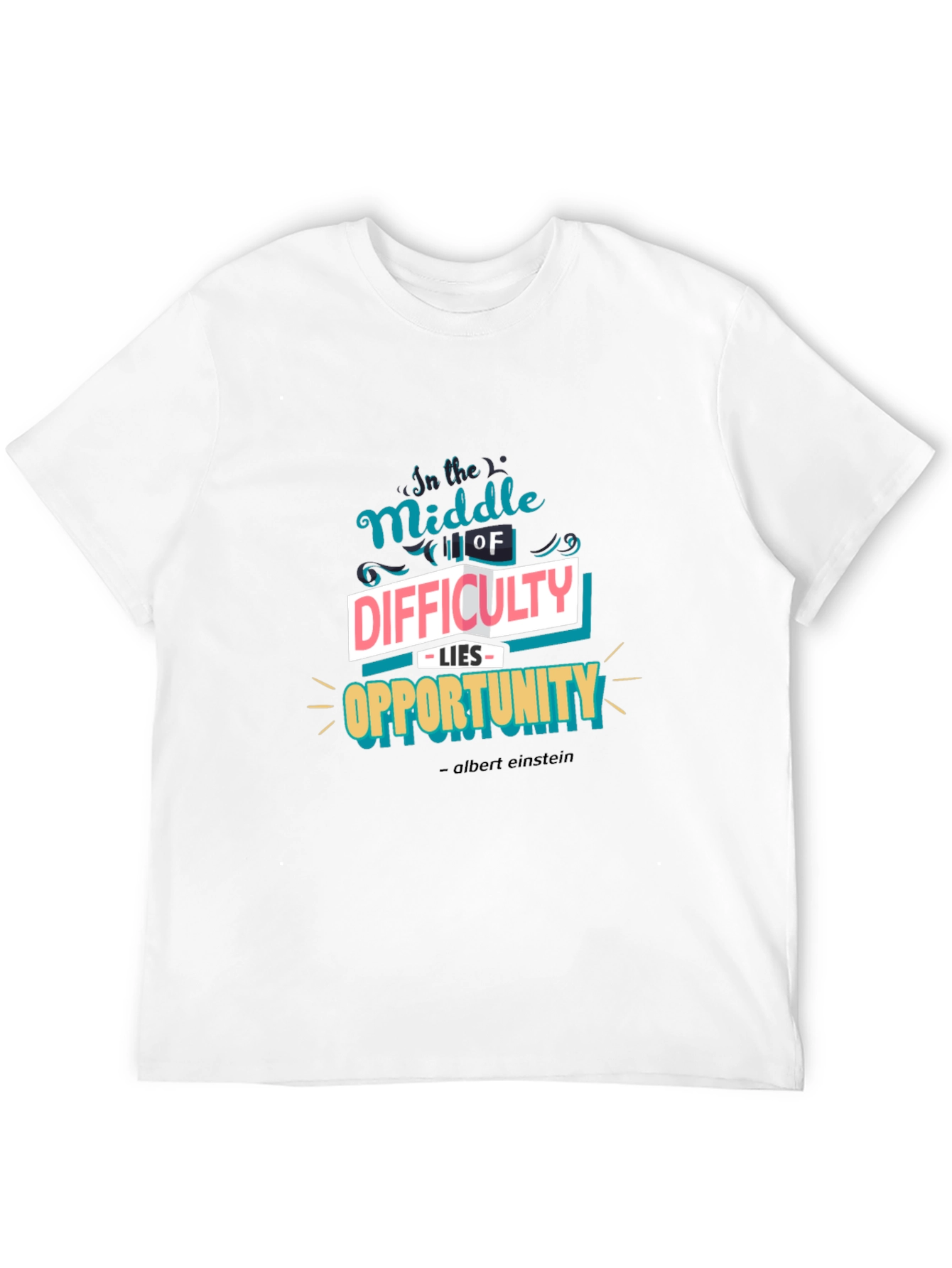 Motivational Difficulty & Opportunity Graphic Tee
