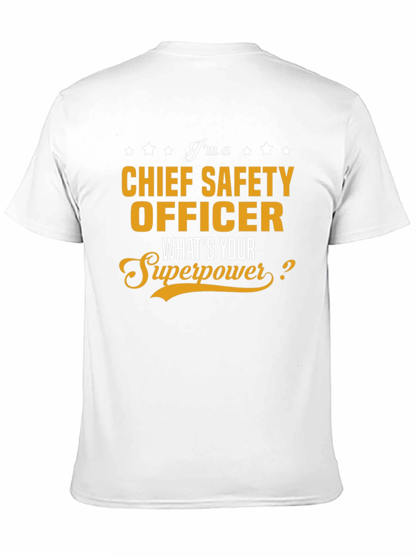 Chief Safety Officer Superpower T-Shirt - Black