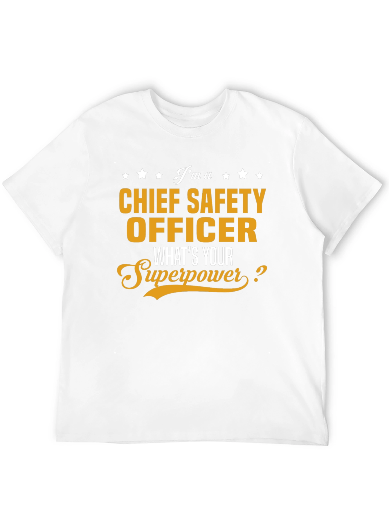 Chief Safety Officer Superpower T-Shirt - Black