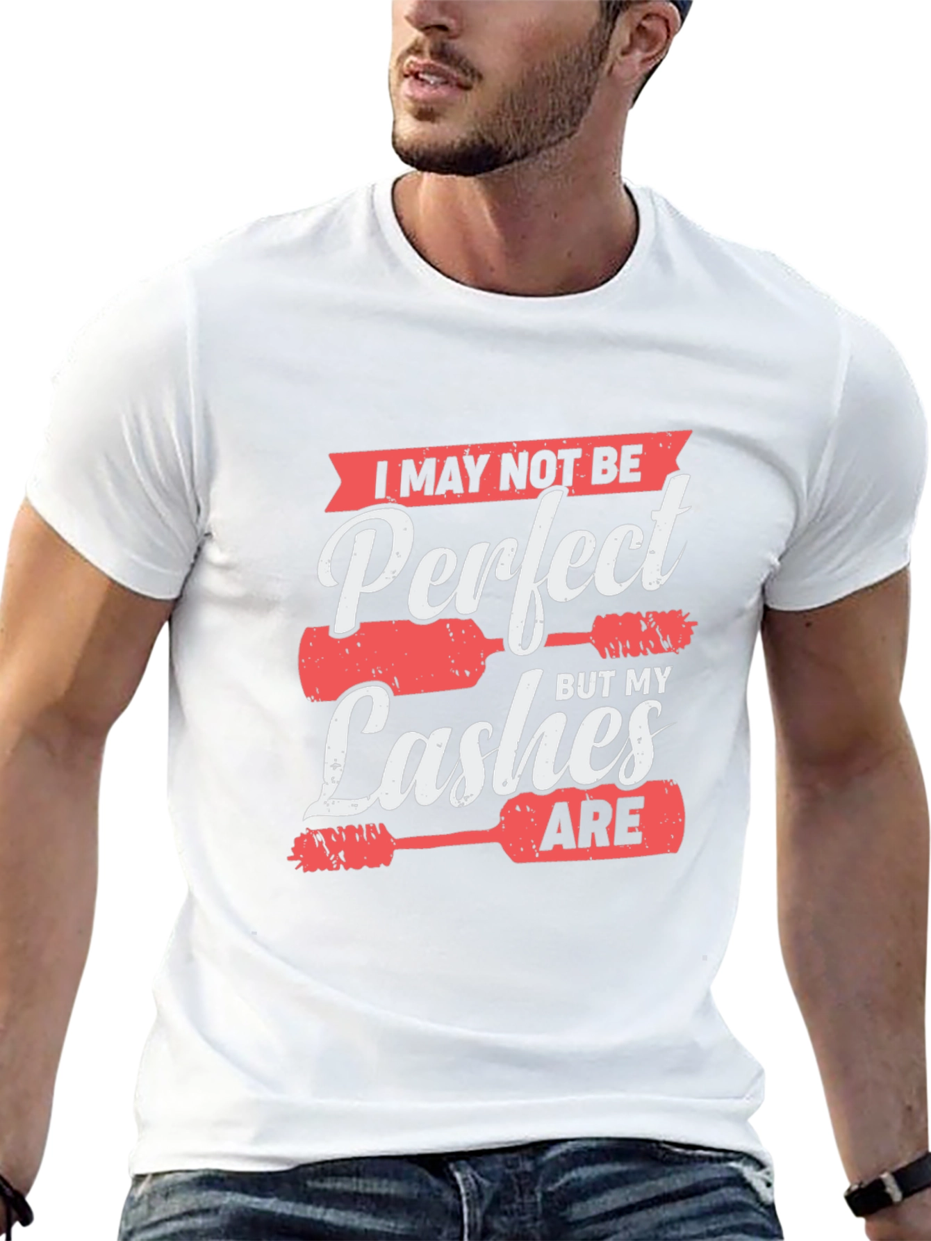 Perfect Lashes T-Shirt - Funny Mascara Lover Tee
