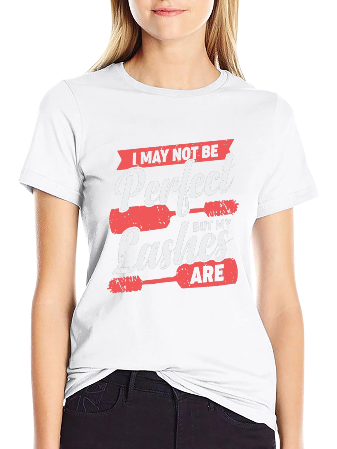 Perfect Lashes T-Shirt - Funny Mascara Lover Tee