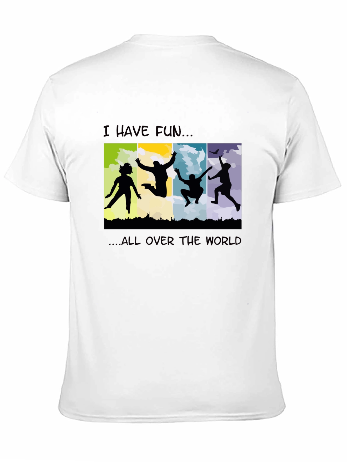 I Have Fun Black T-Shirt