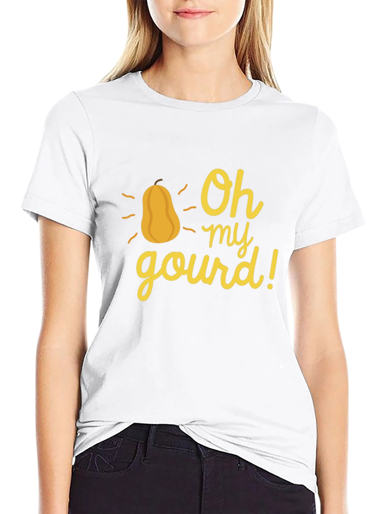 Oh My Gourd! Novelty Graphic T-Shirt