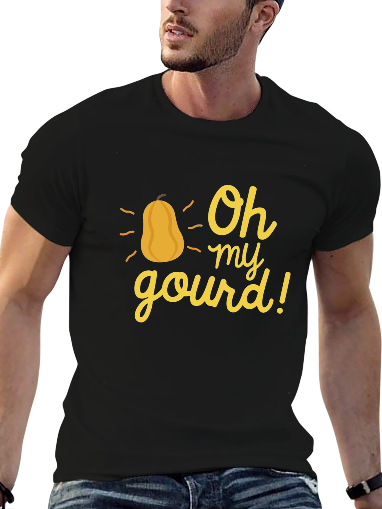 Oh My Gourd! Novelty Graphic T-Shirt