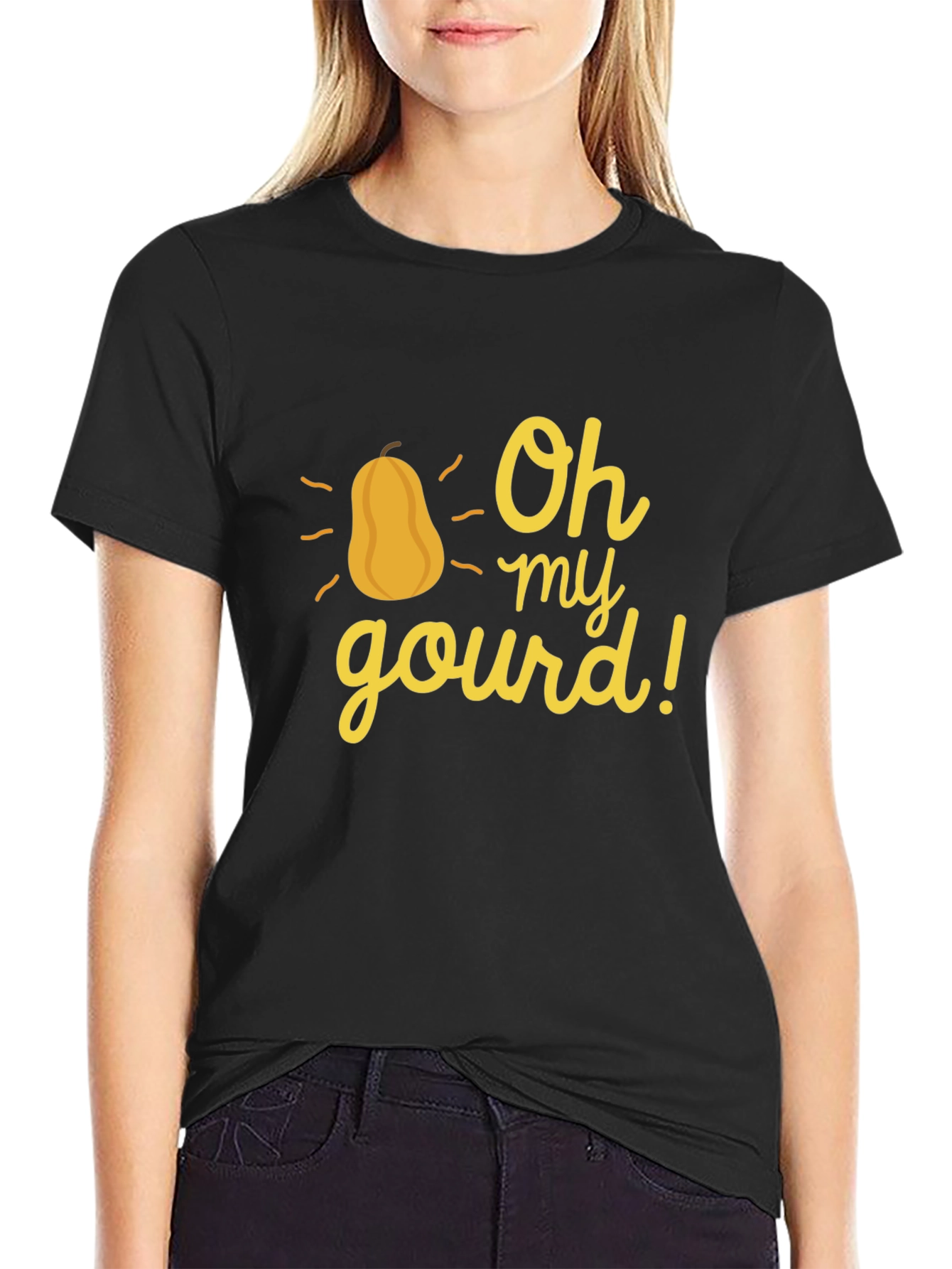 Oh My Gourd! Novelty Graphic T-Shirt