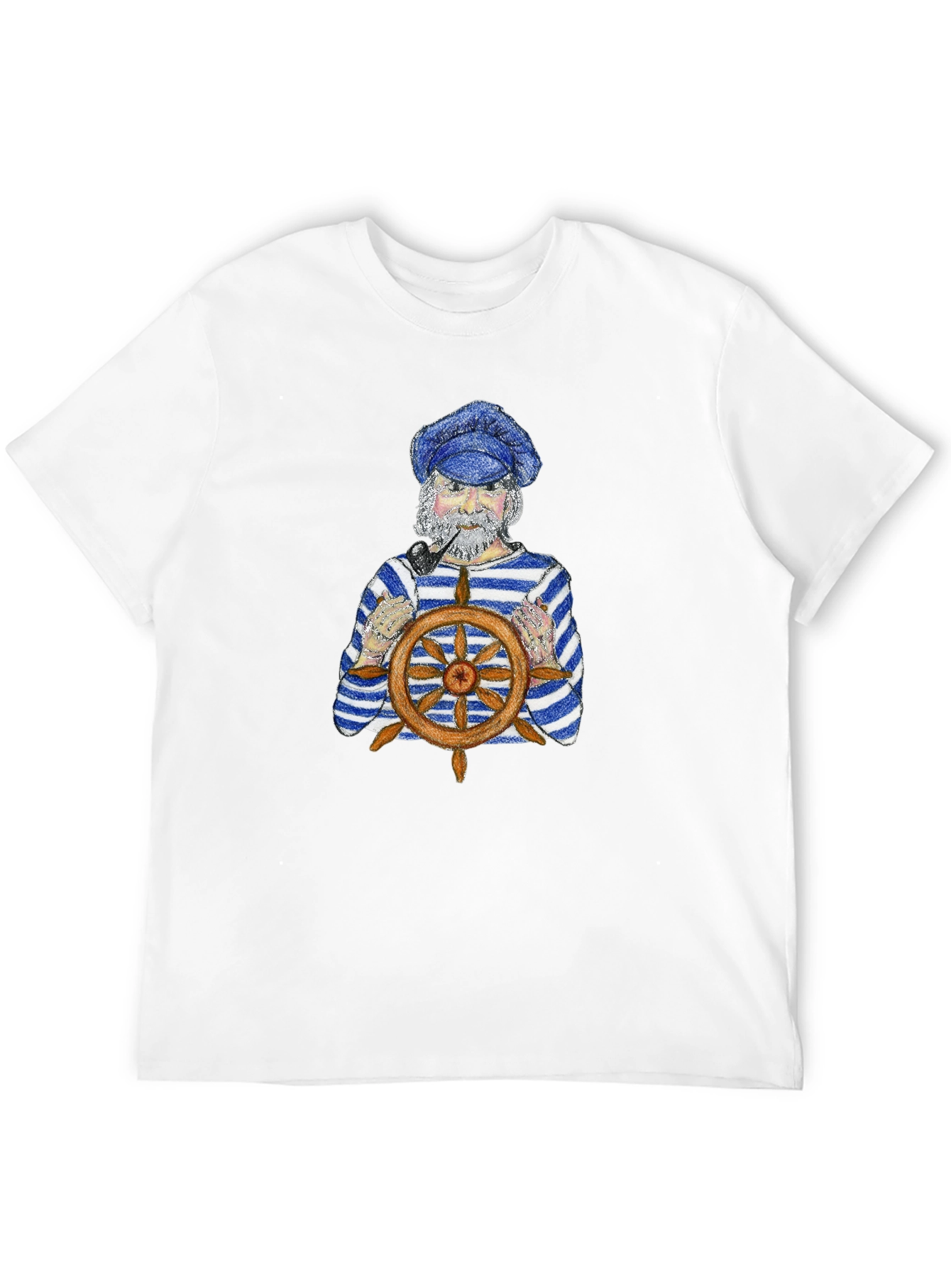 Nautical Captain Graphic T-Shirt