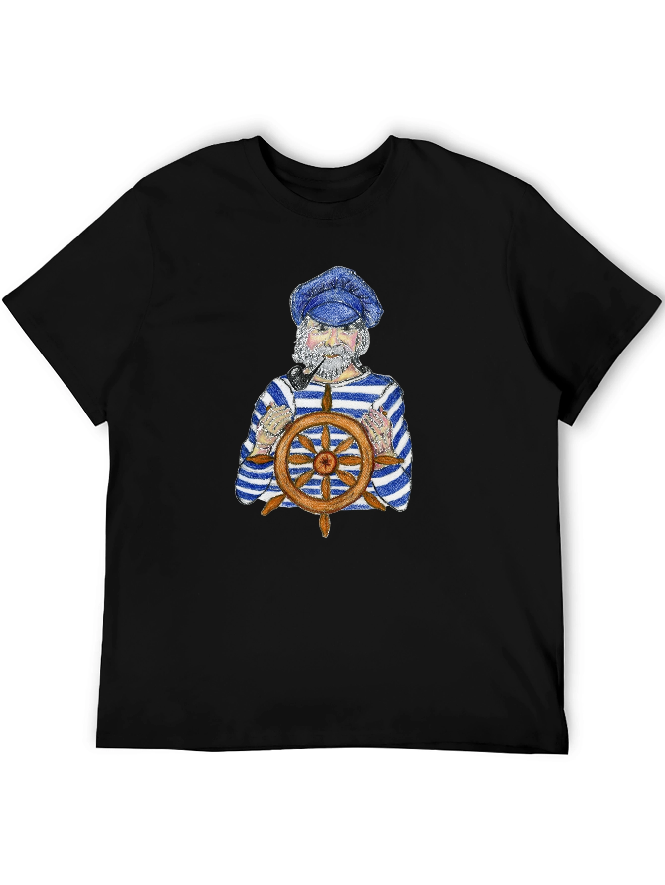 Nautical Captain Graphic T-Shirt