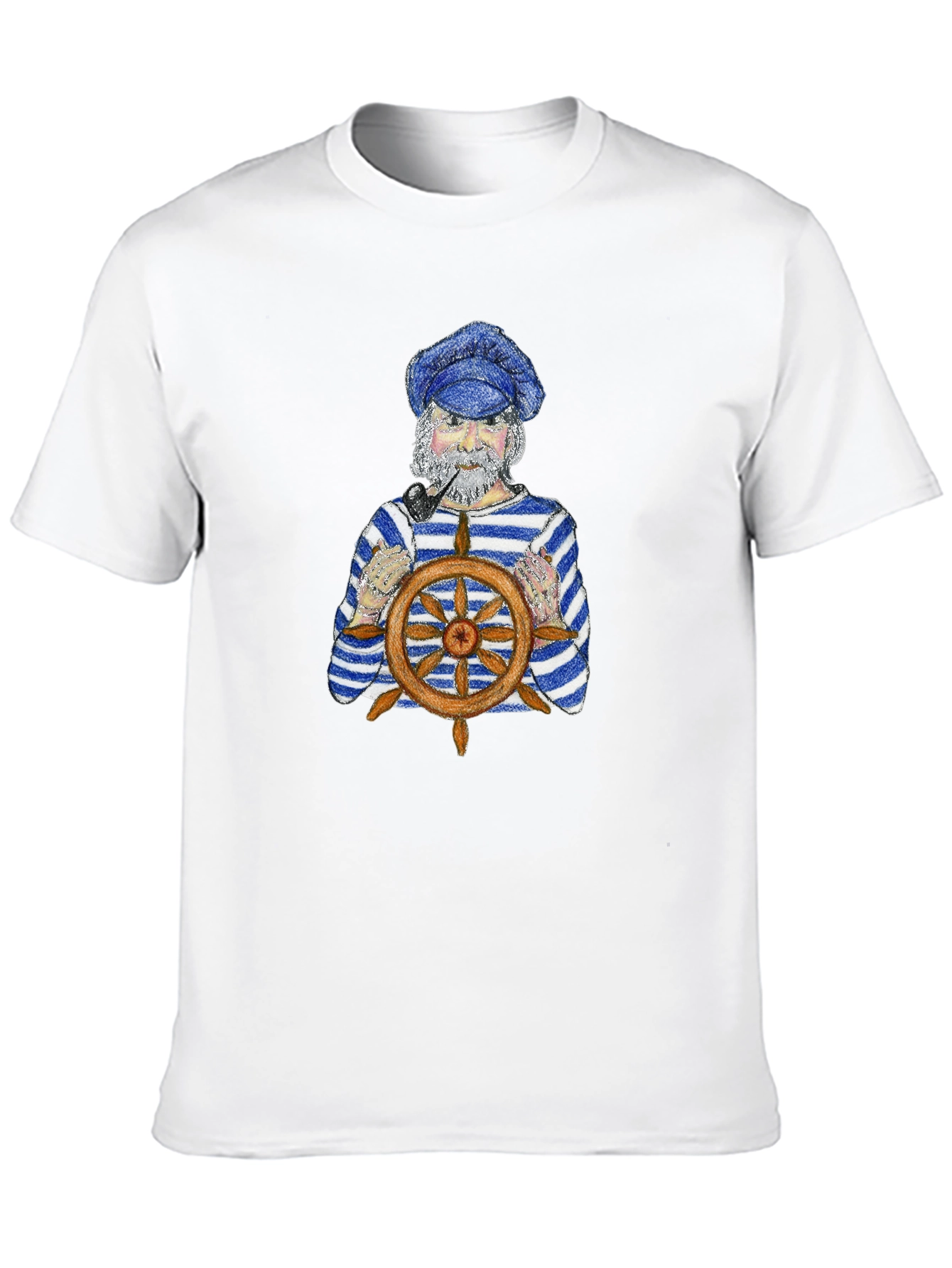 Nautical Captain Graphic T-Shirt
