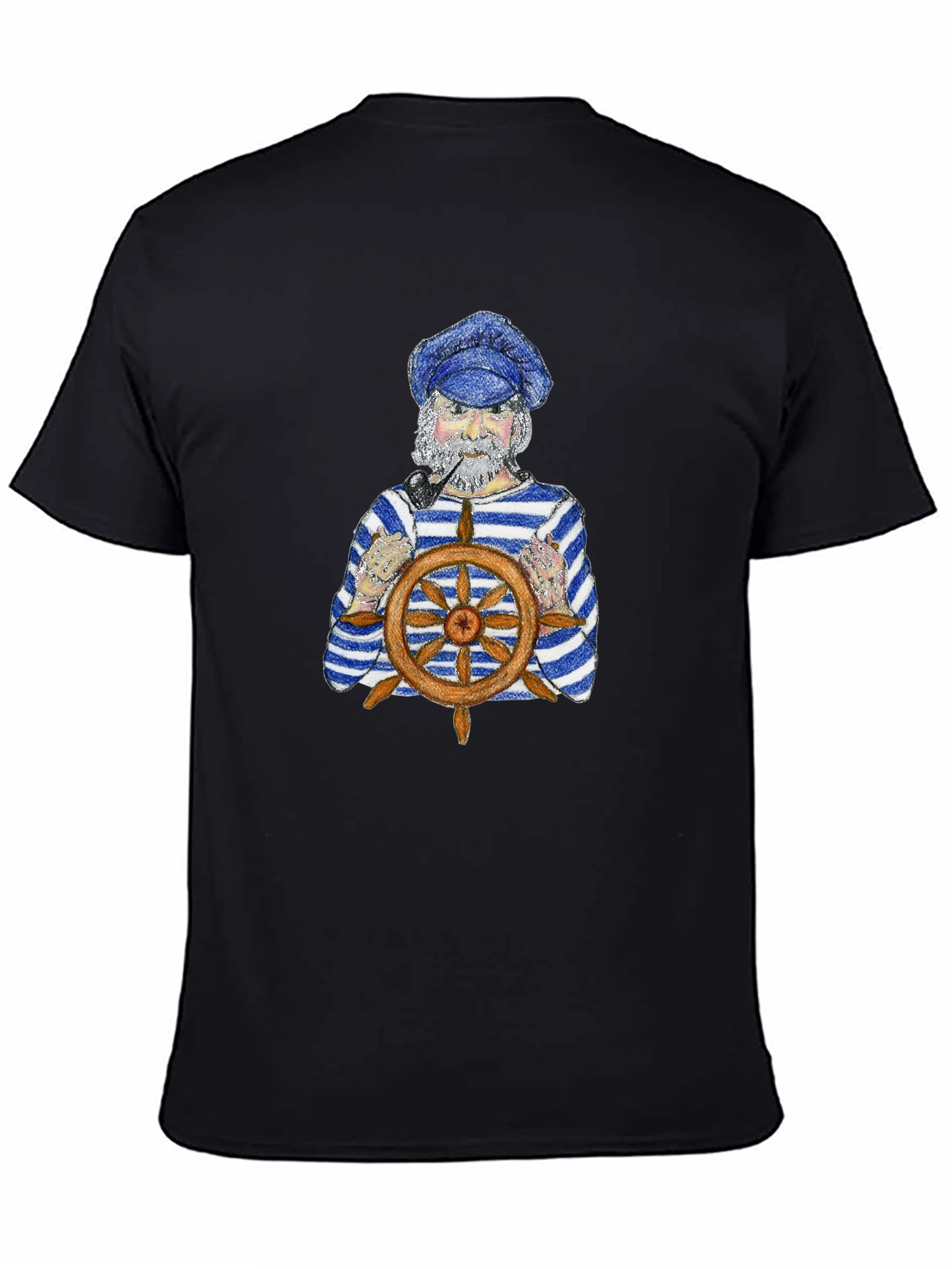 Nautical Captain Graphic T-Shirt