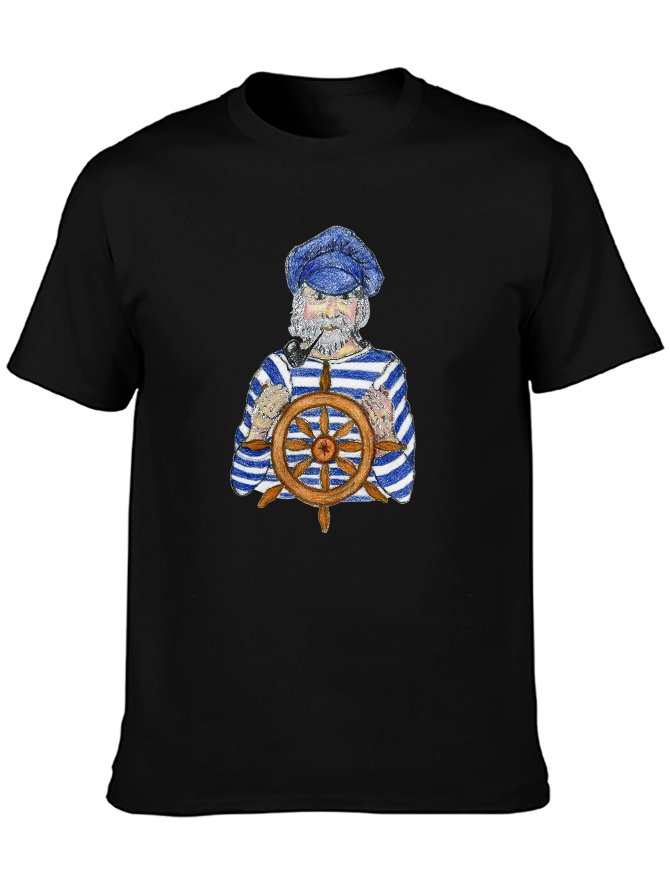Nautical Captain Graphic T-Shirt