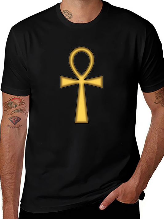 Ankh Symbol Black T-Shirt