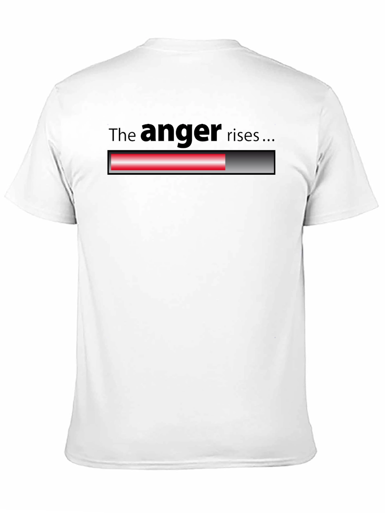 The Anger Rises Mens Black T-Shirt